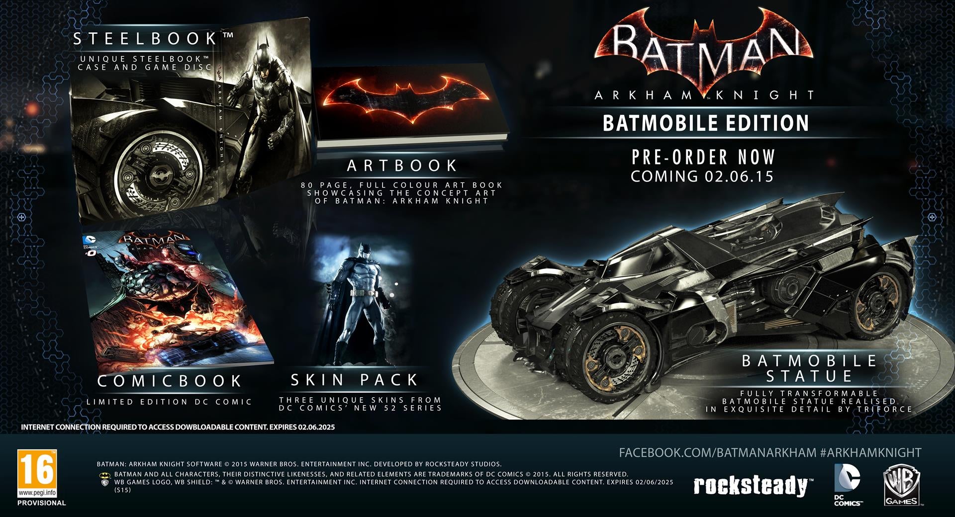 Image for Batman: Arkham Knight has two collector's editions - get all the details