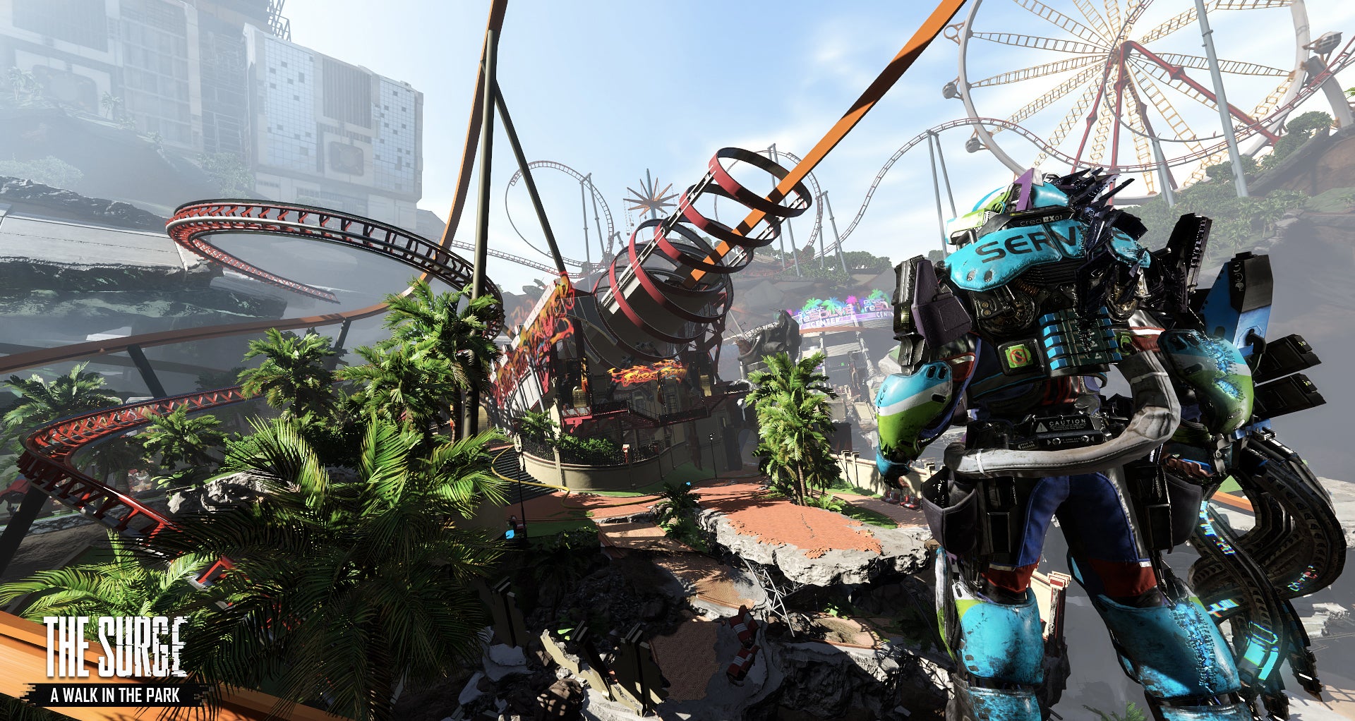 Image for The Surge heads to an amusement park for its upcoming expansion, A Walk in the Park