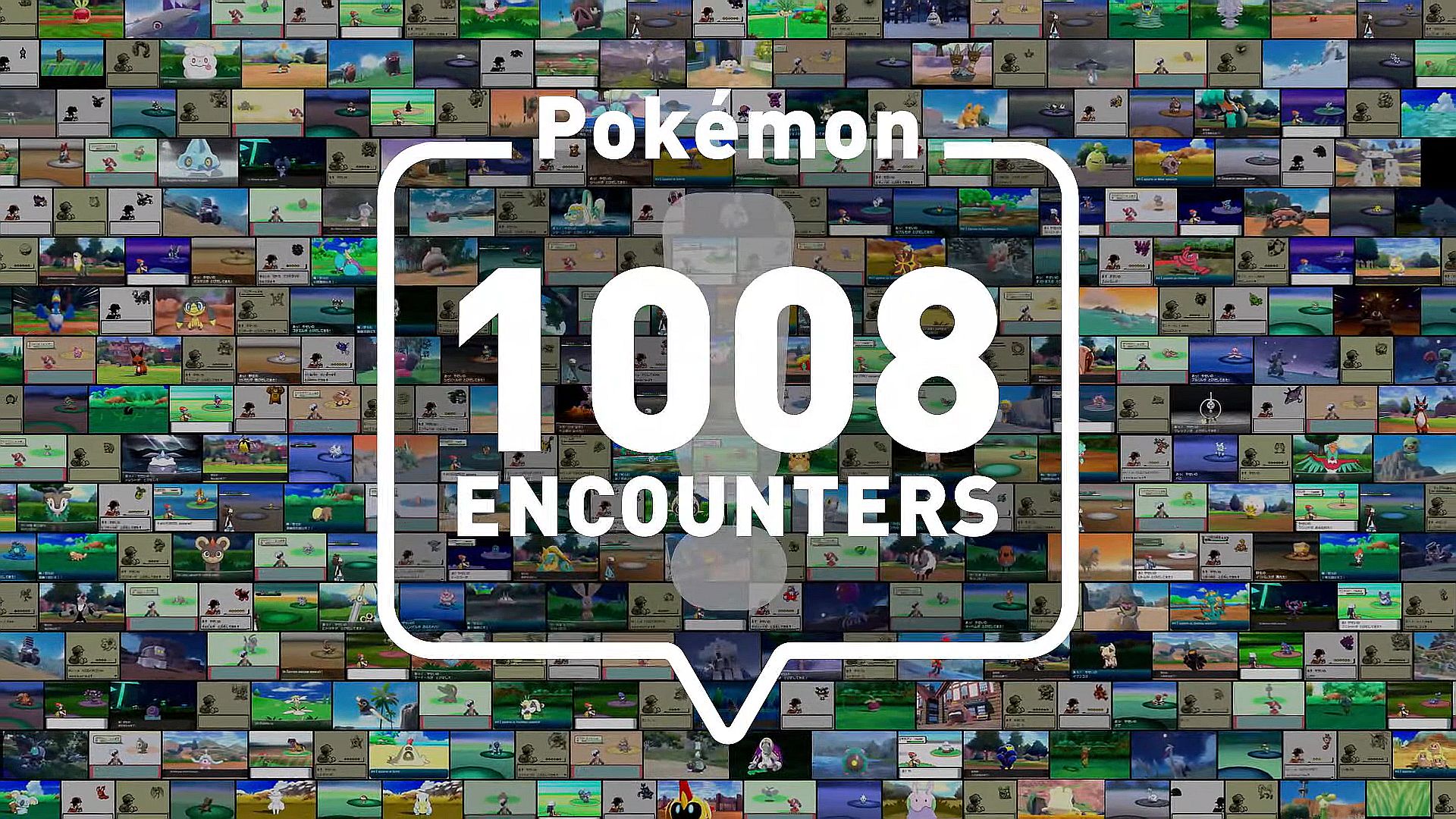 There are now 1008 Pokemon in the wild