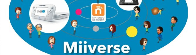 Image for Wii U's Miiverse will lack social network connectivity