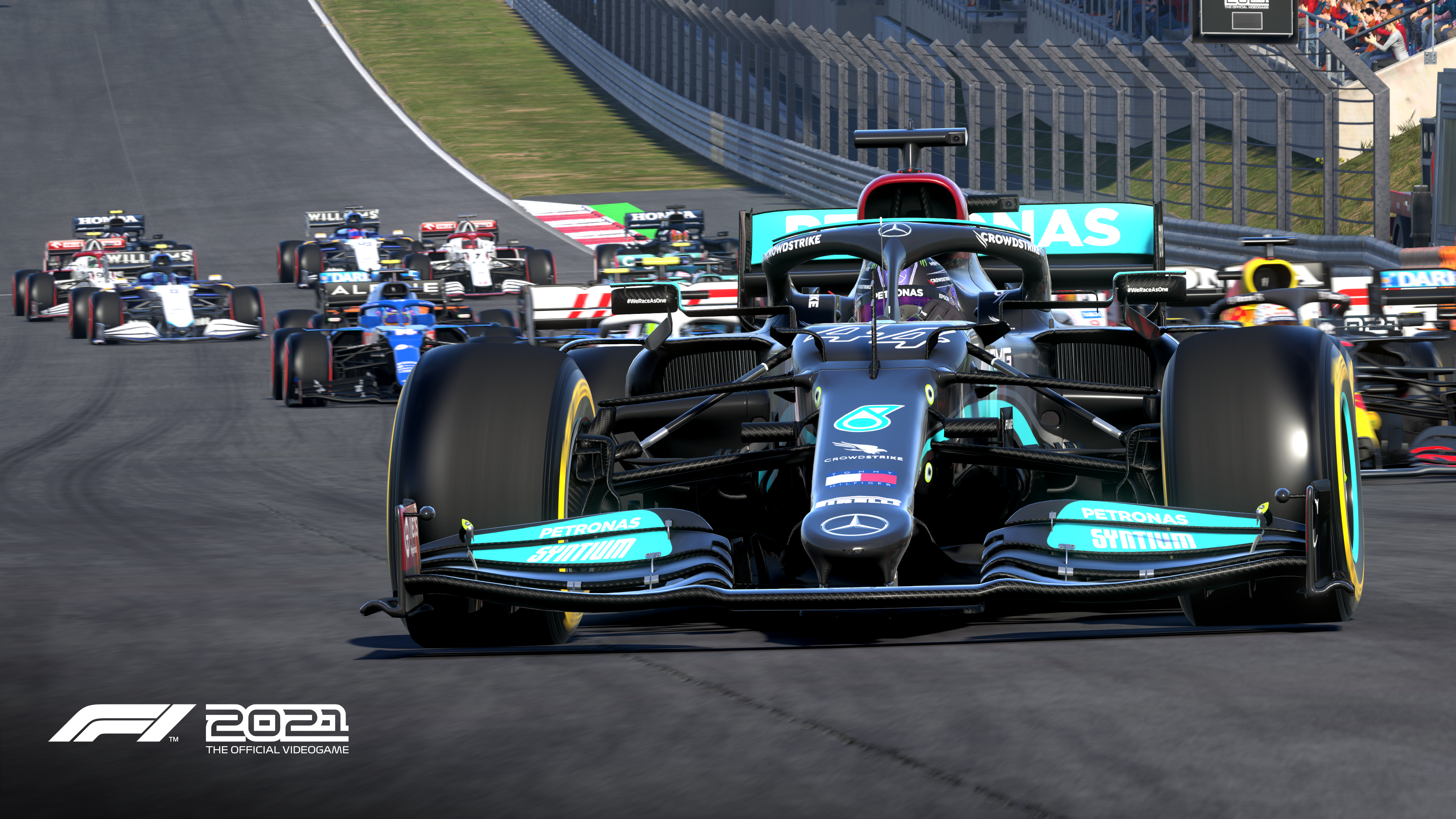 Image for Checking out F1 2021 online with the Logitech G29 Racing Wheel