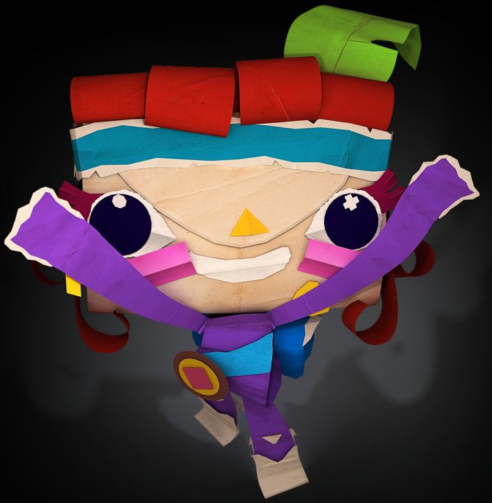 Image for These Tearaway Unfolded screenshots are super cute