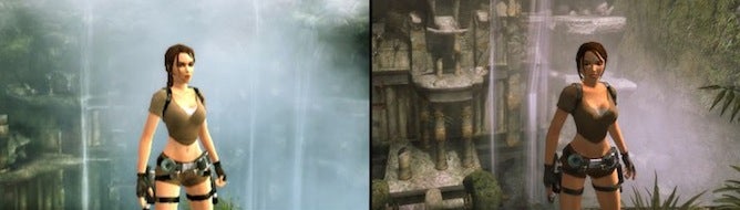 Image for Quick Shots: Tomb Raider Trilogy HD compared with PS2 originals