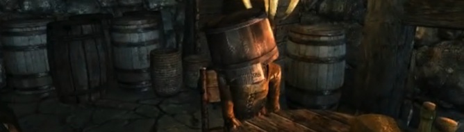 skyrim barrel with legs