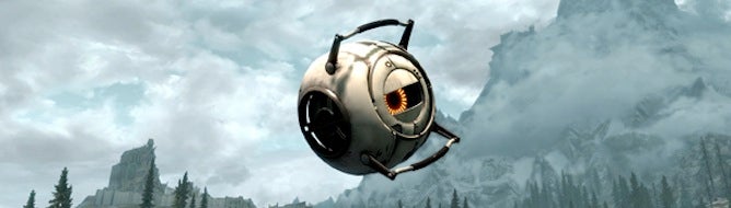 Image for Portal 2 Skyrim mod may be more than meets the eye