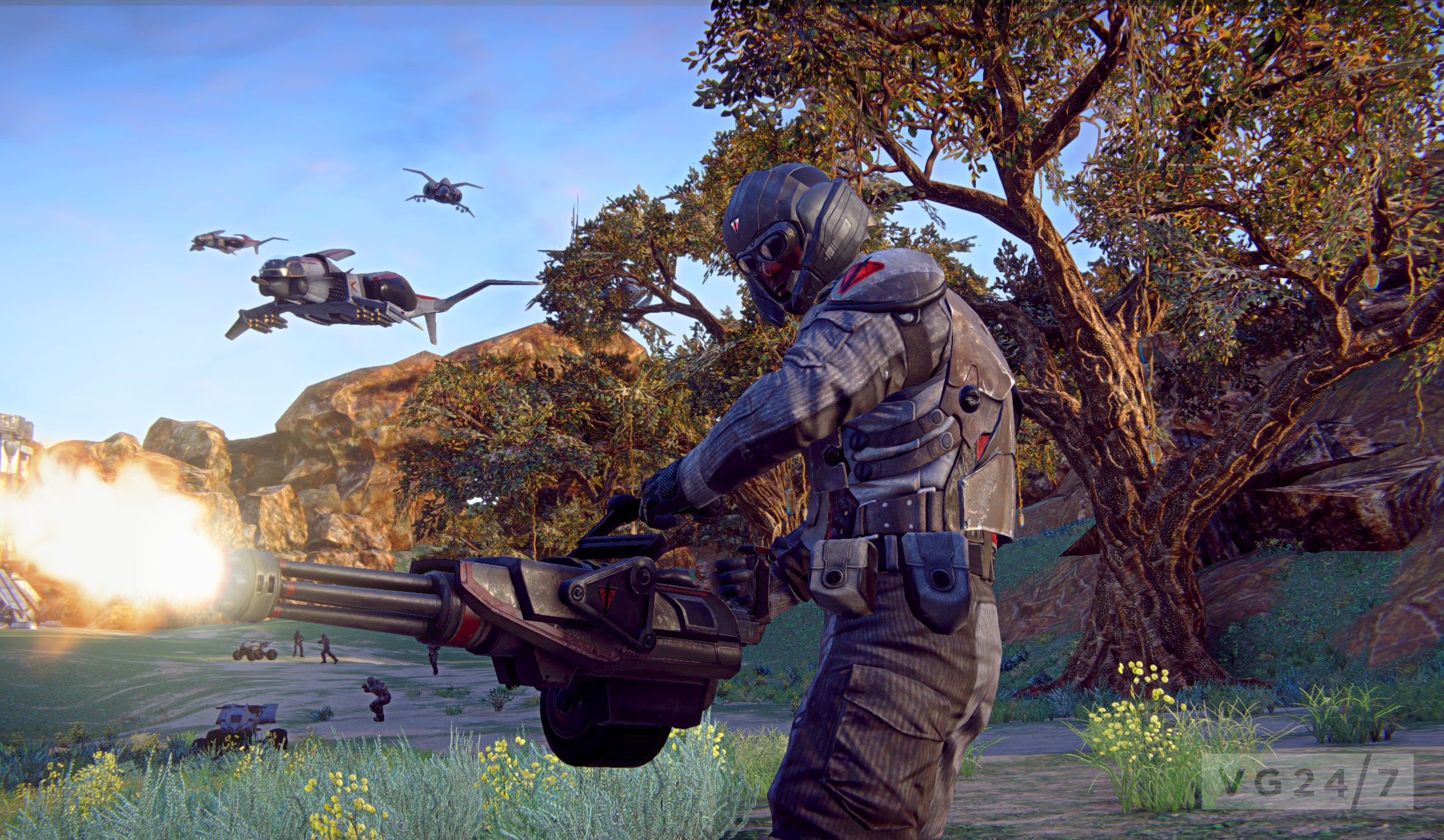 Image for The PlanetSide 2 closed beta on PlayStation 4 has a date