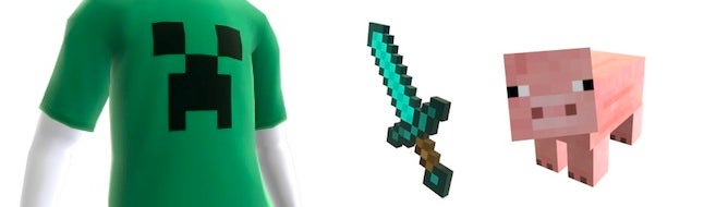 Image for Quick Shots - Minecraft gear available for Xbox Live avatars
