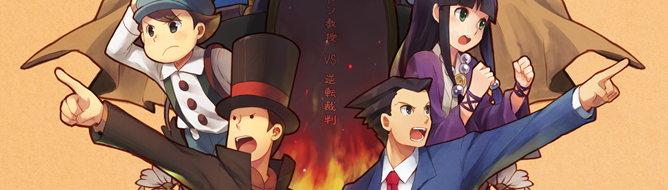 Image for Professor Layton vs. Ace Attorney localisation teased