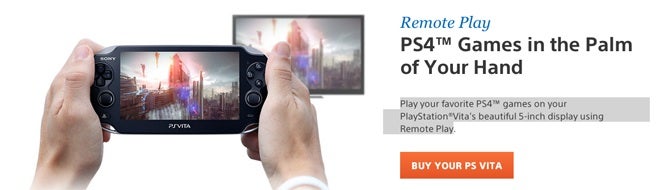 Image for PS4: Vita remote-play support mandatory for all games 