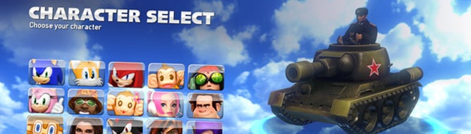 Image for Sonic & All-Stars Racing Transformed gets Company of Heroes 2 character