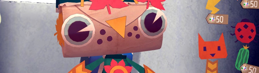 Image for Tearaway screens show off disarmingly cute character and world customisation