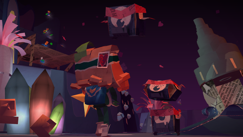 Image for Tearaway PS Vita Review: Giddily in Love With a Squishy Papercraft World