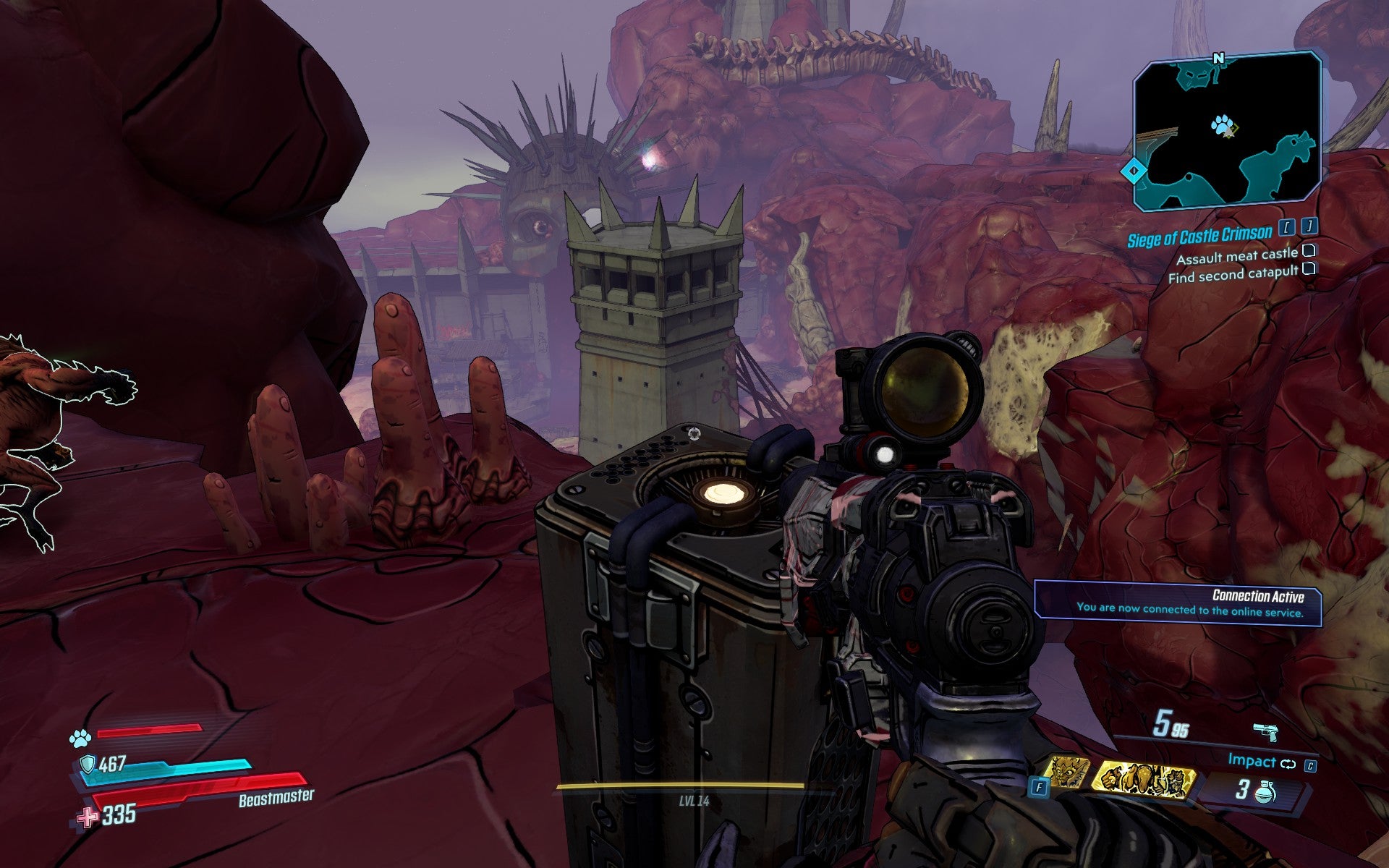 Borderlands 3  Psycho Krieg and the Fantastic Fustercluck   Signal to Noise Castle Crimson Crew Challenge - 71