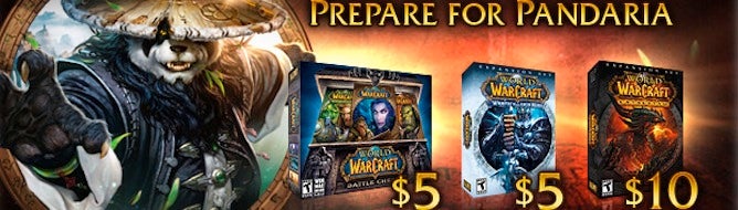 Image for Mists of Pandaria prompts World of Warcraft sale