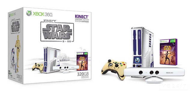 Image for Kinect Star Wars and R2D2 Xbox 360 bundle delayed