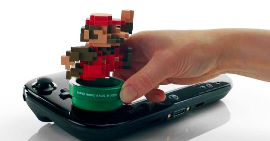 Image for Super Mario Maker dated at E3 2015, supports 8-bit Super Mario amiibo 