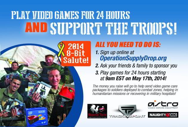Image for Naughty Dog, Wargaming, Rooster Teeth, more participating in Operation Supply Drop’s 8-Bit Salute