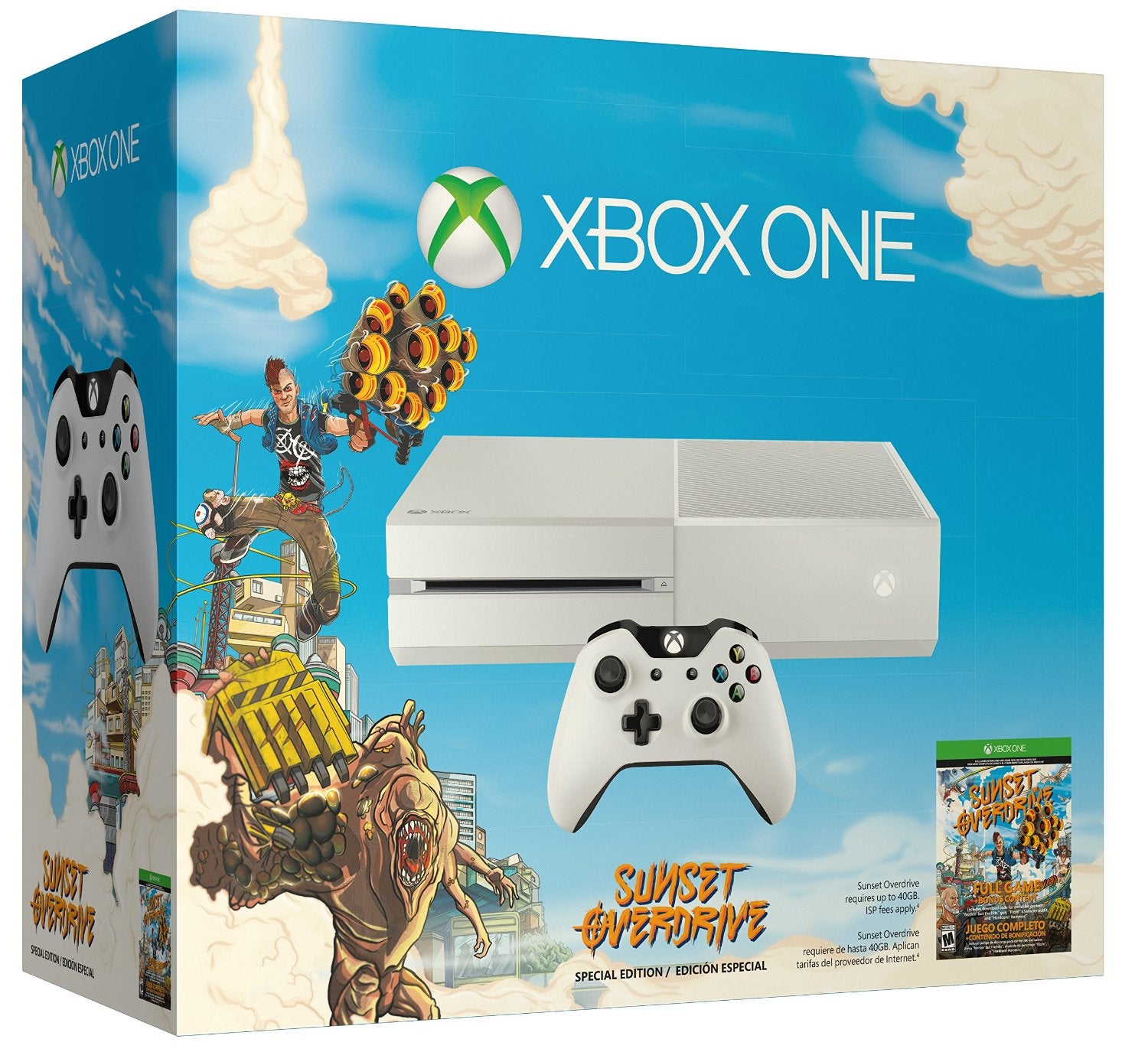 Image for You can now pre-order the white Xbox One Sunset Overdrive bundle for £309