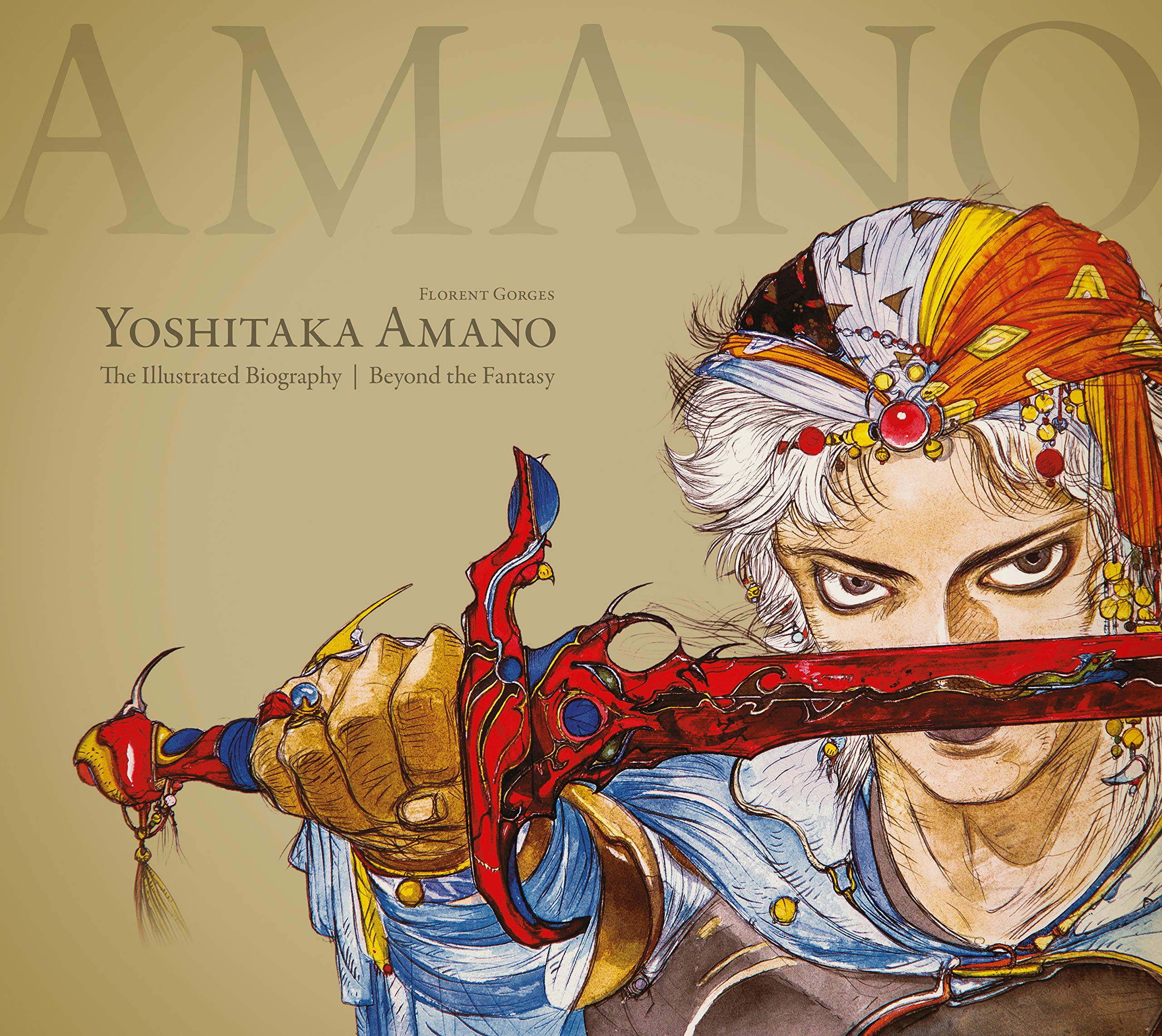 AMANO YOSHITAKA Character Designer of Final Fantasy Series Art Book "KATEN"
