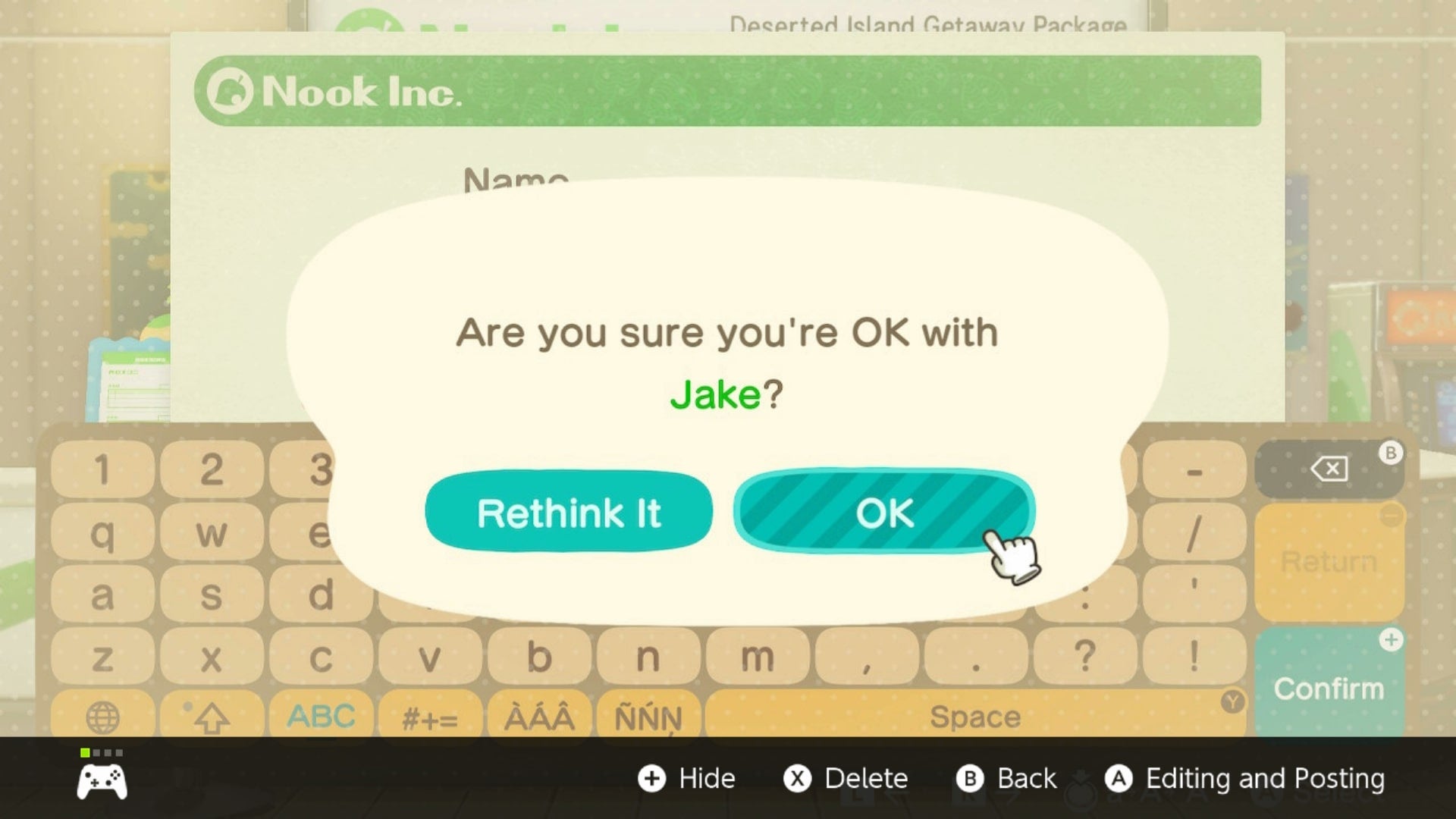 Animal Crossing New Horizons: Can You Change Your Name? | VG247
