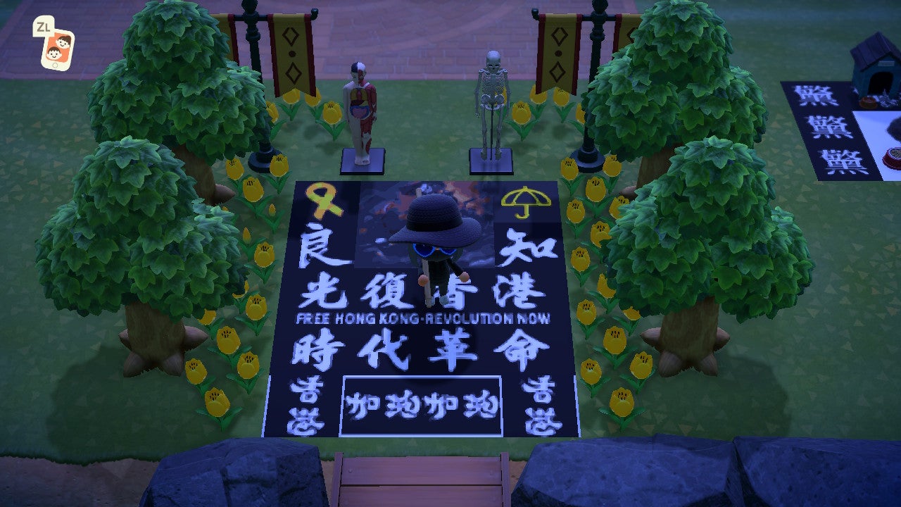 Image for Animal Crossing: New Horizons is Fast Becoming a New Way for Hong Kong Protesters to Fight for Democracy