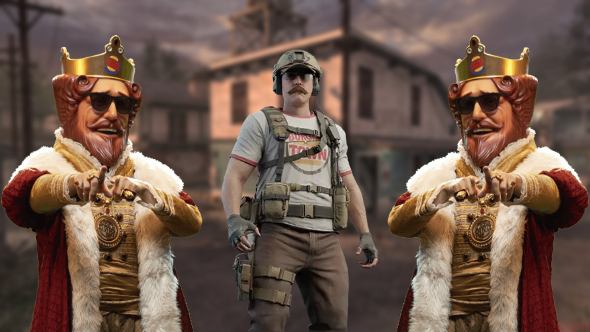 Image for Would you pay over ?30 for a Call of Duty: Modern Warfare 2 Burger King DLC skin? Because some people are