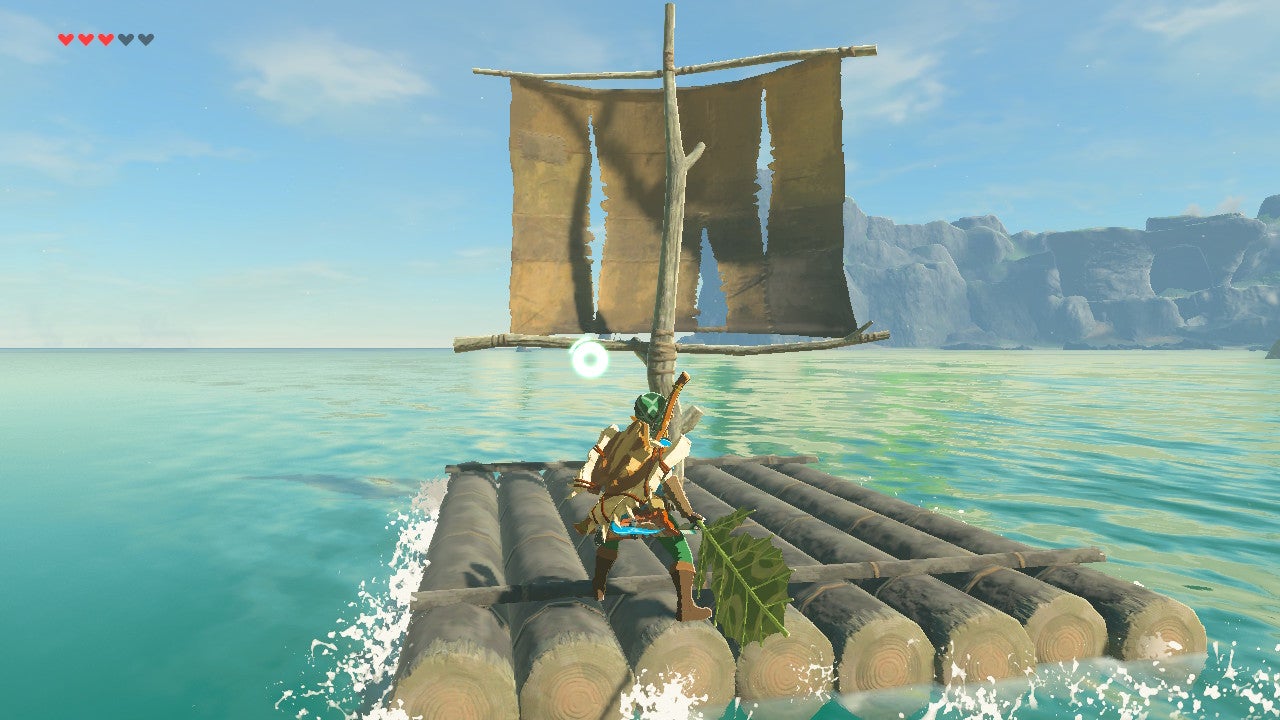 Breath of the Wild: How to Sail Raft Boats | VG247