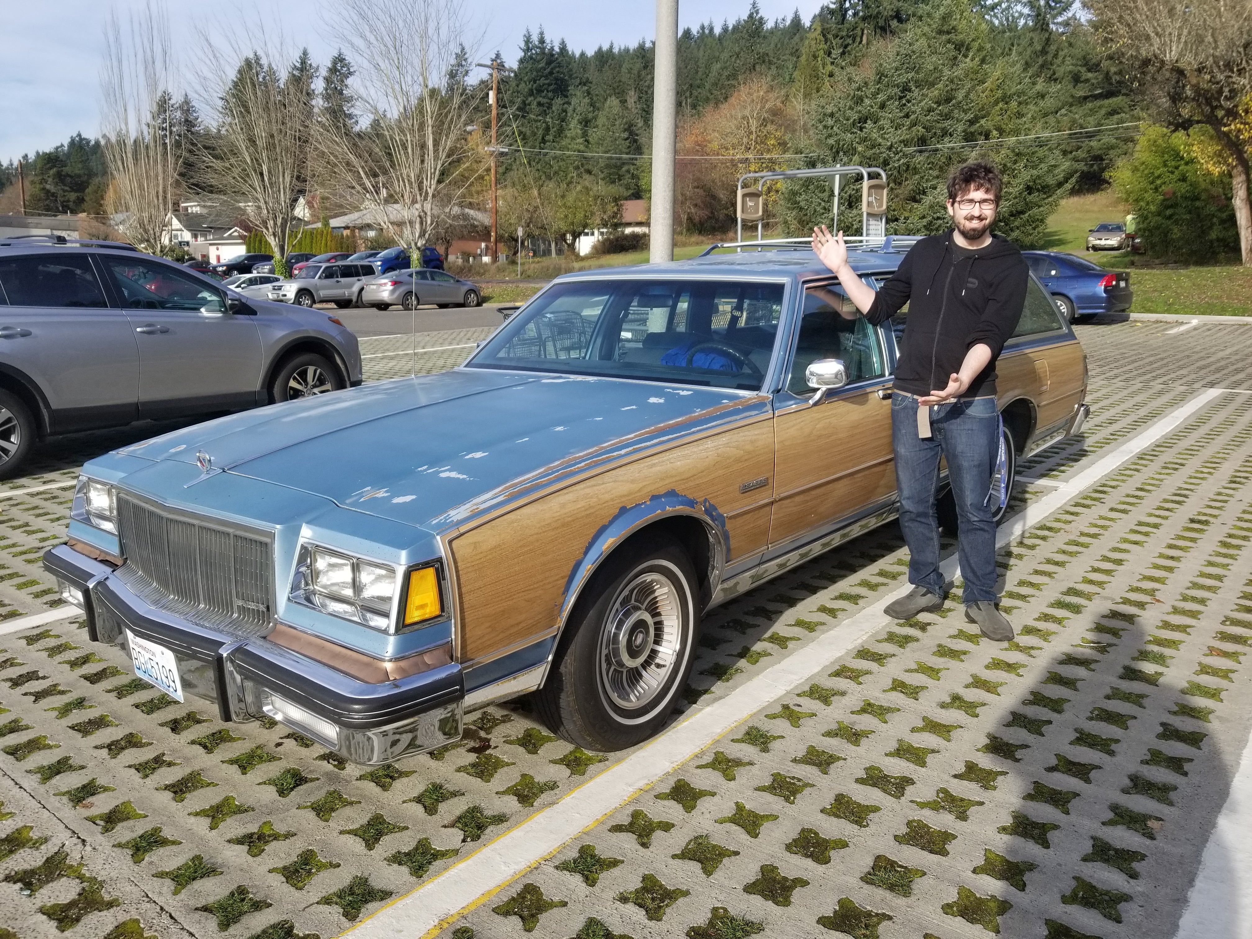 The day Ironwood's Alex Drucott bought his Buick.