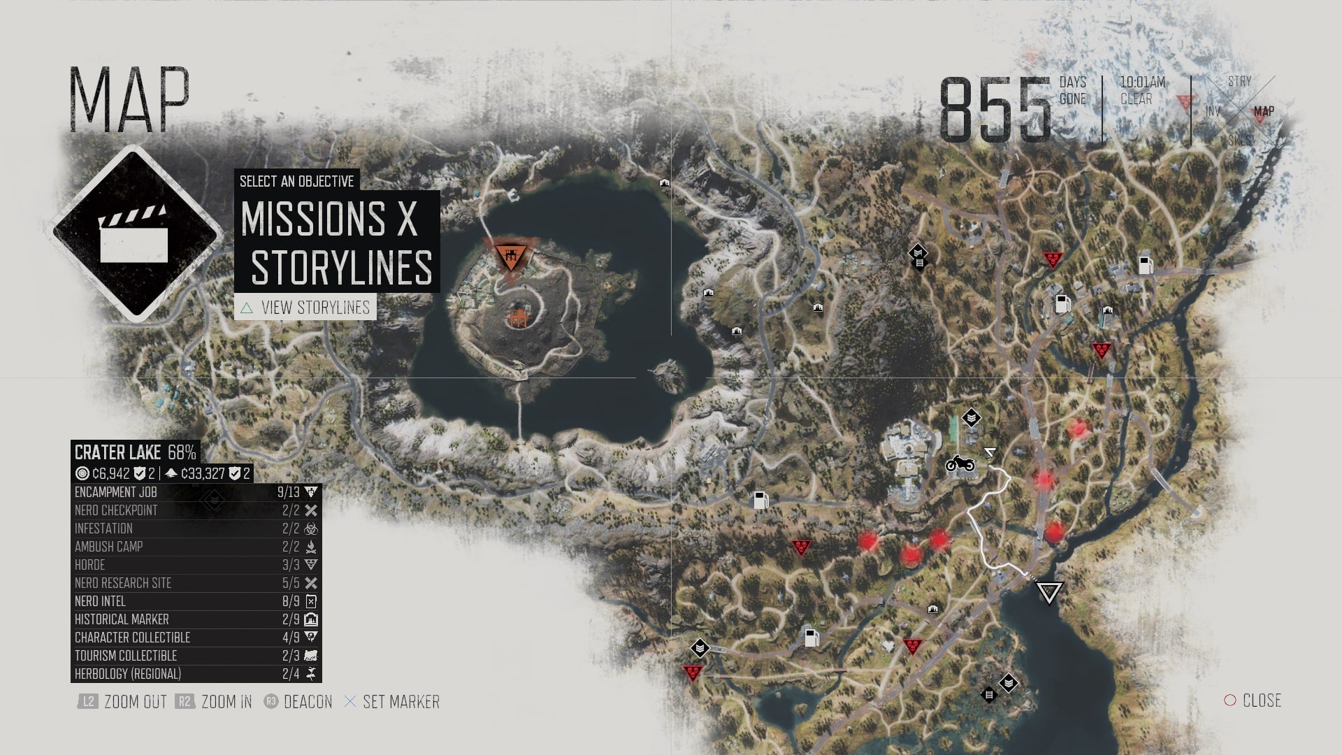 Техника ipca days gone карта