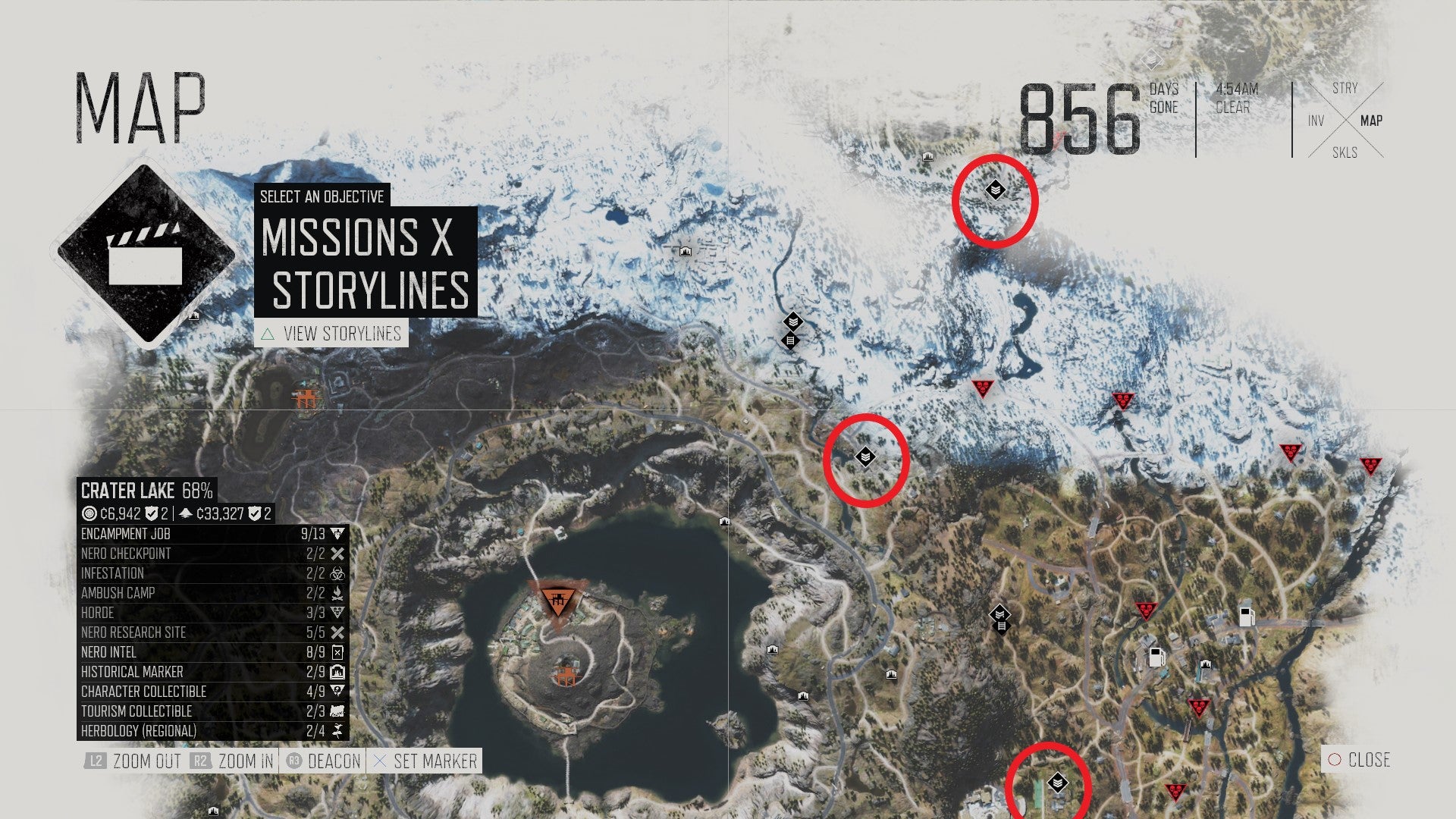 Days Gone: Nero Research Site Locations | VG247