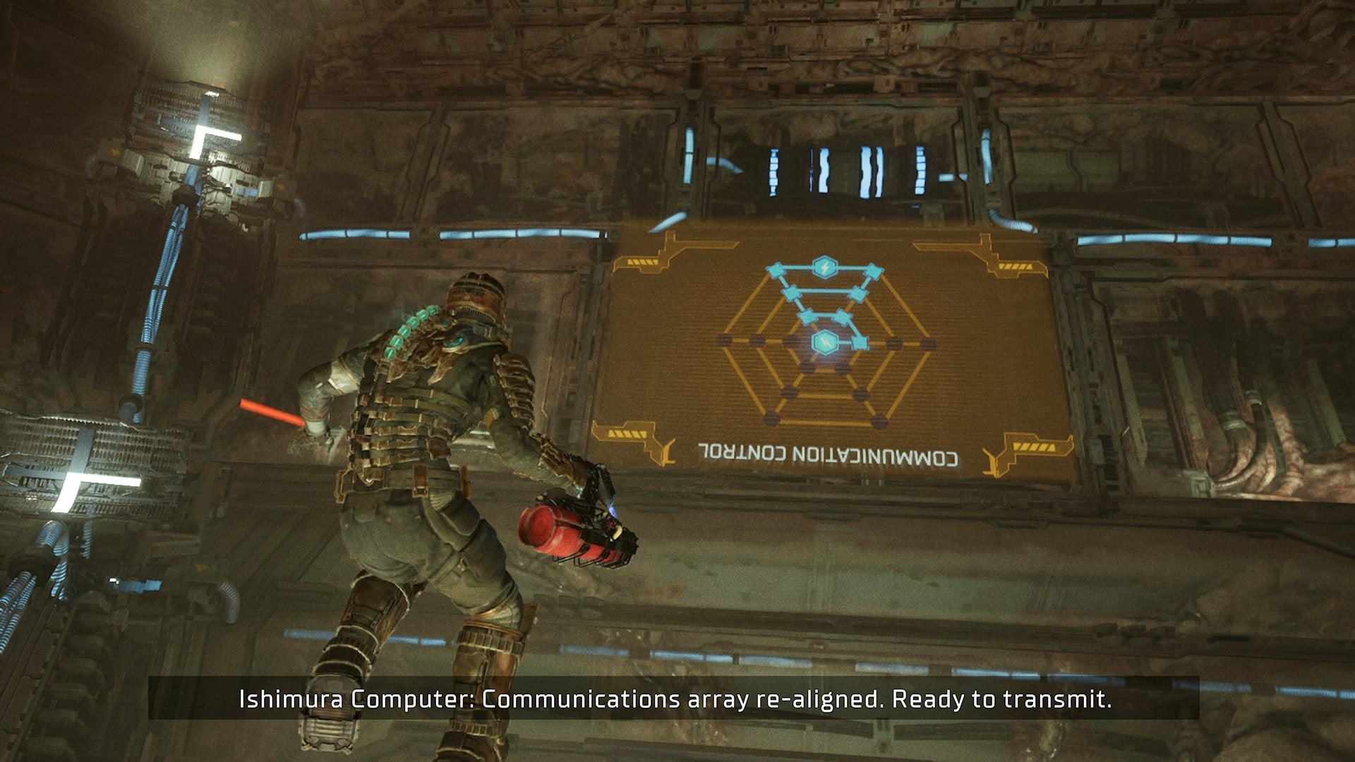 Dead Space Chapter 8  Search and Rescue   How to beat the Leviathan with ADS Cannons - 68