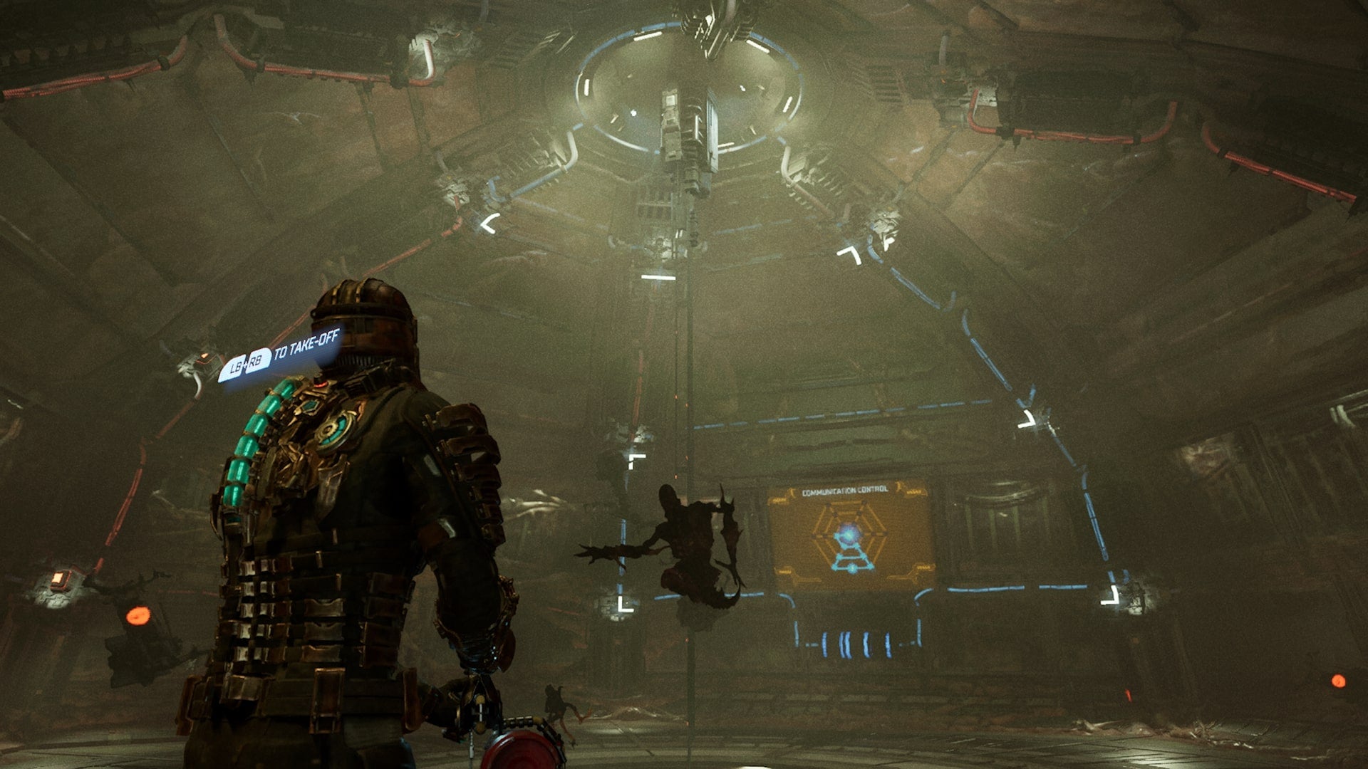 Dead Space Chapter 8  Search and Rescue   How to beat the Leviathan with ADS Cannons - 86