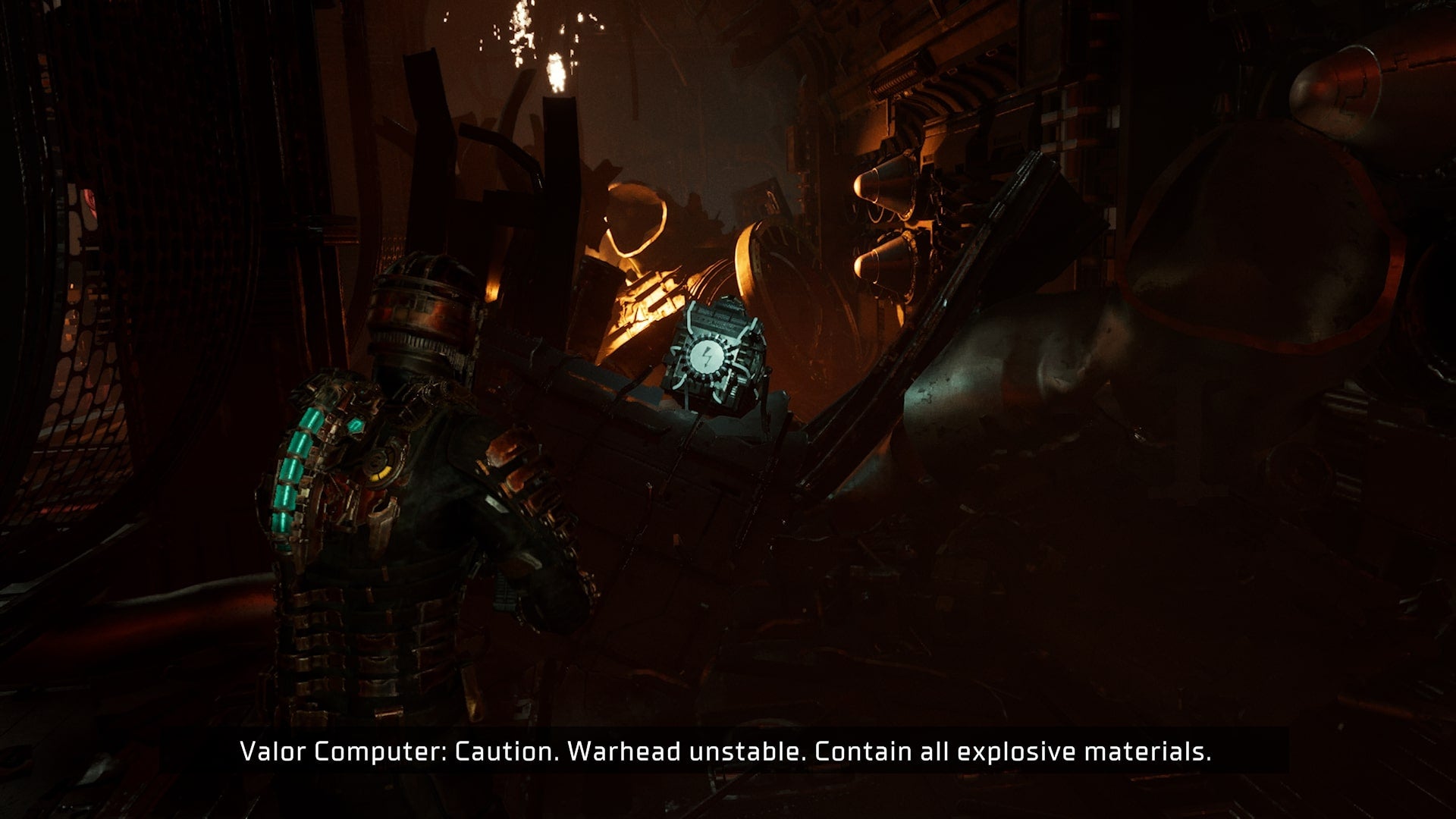 Dead Space Chapter 9  Dead on Arrival   How to dispose of the Warhead - 78