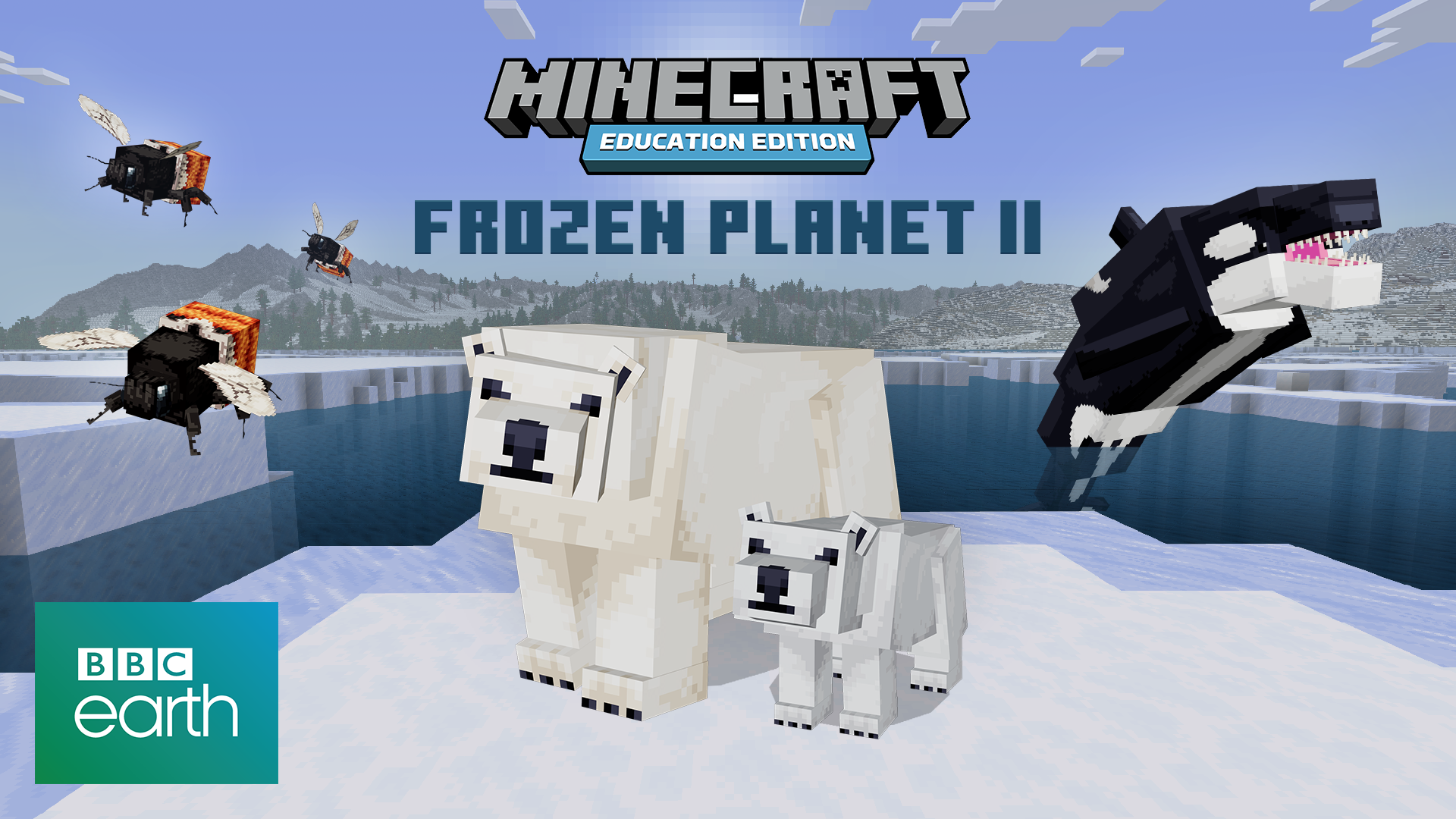 Image for Minecraft partners with Frozen Planet 2, launching engaging new worlds to help educate younger audiences