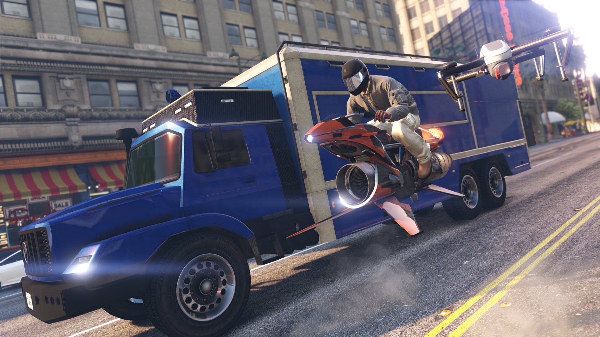 Image for How GTA Online Went From a Straightforward Crime Sandbox to Land of the Impossible