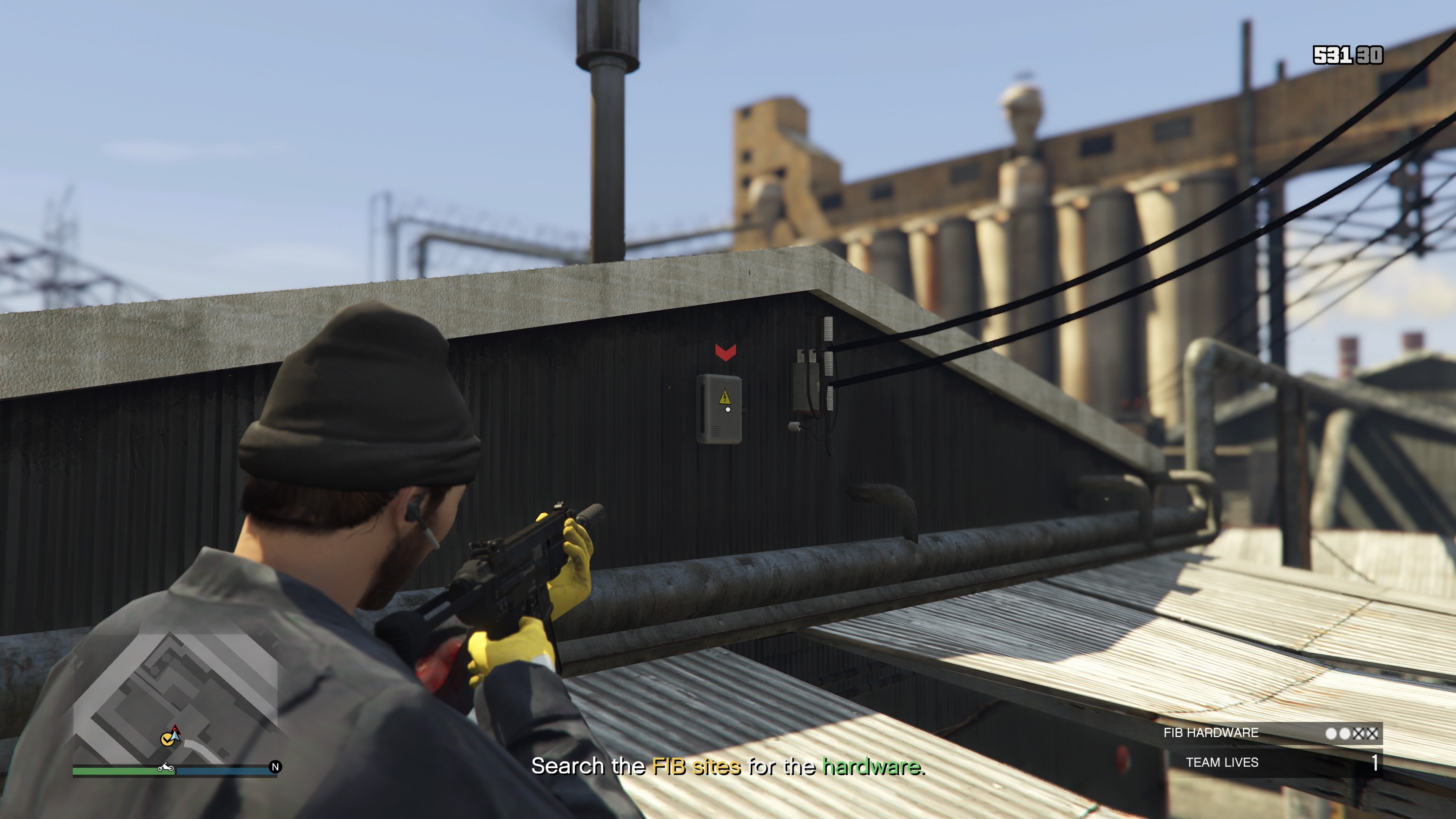 The second fusebox in the GTA Online USP Intelligence mission