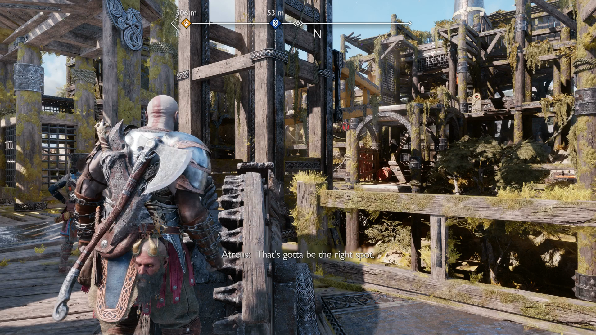 How do you destroy the Mining Rigs during the  In Service of Asgard  Favour in God of War Ragnarok  - 37
