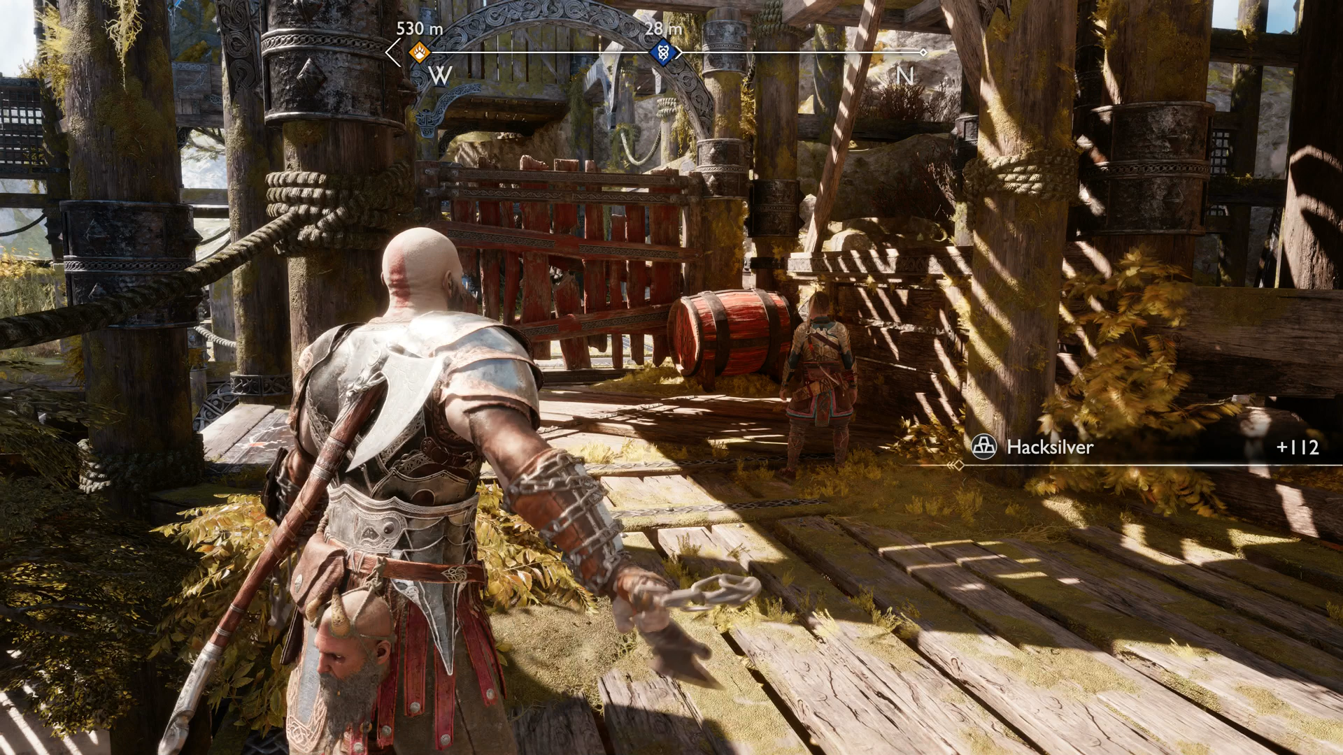 How do you destroy the Mining Rigs during the  In Service of Asgard  Favour in God of War Ragnarok  - 18