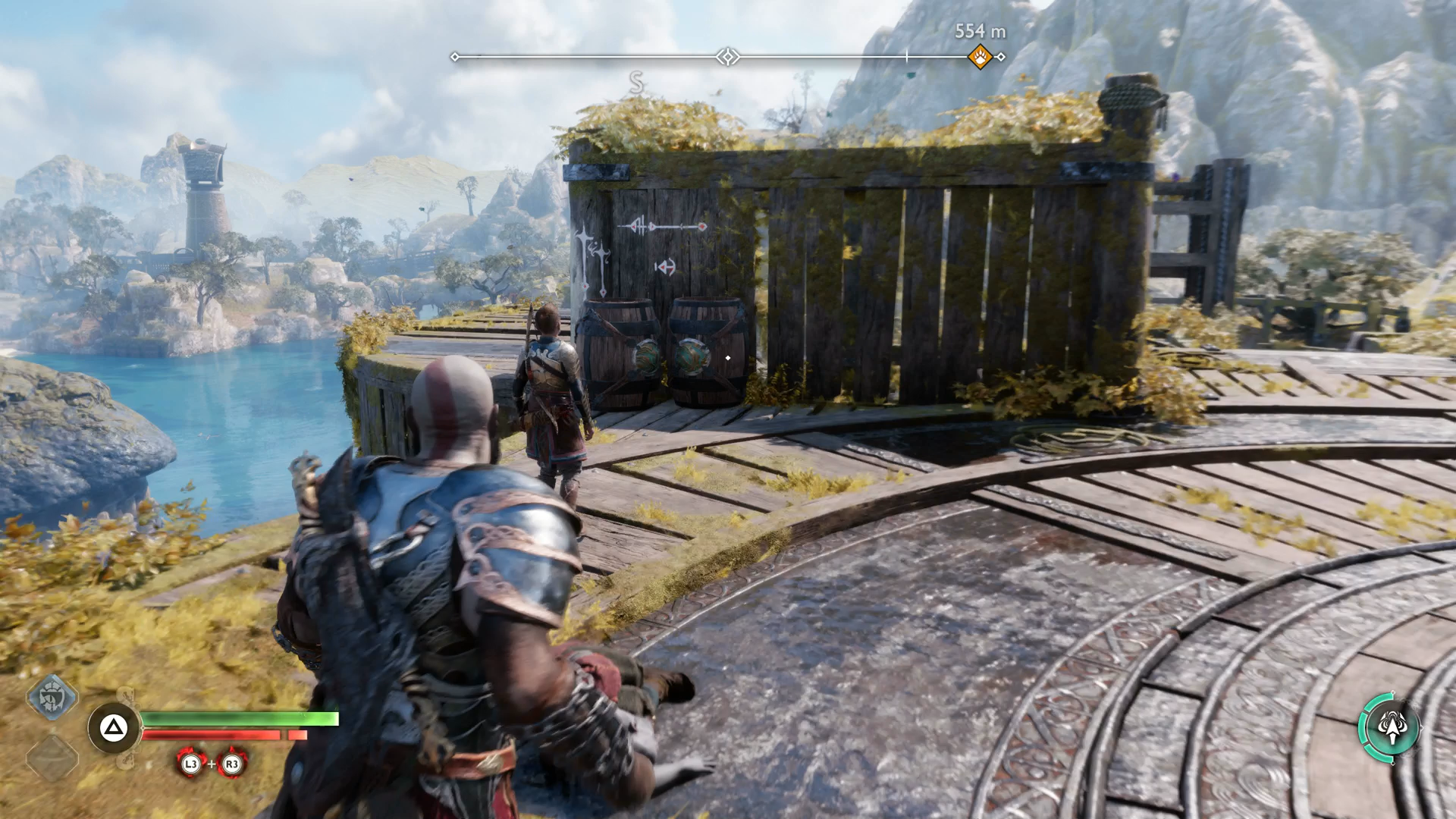How do you destroy the Mining Rigs during the  In Service of Asgard  Favour in God of War Ragnarok  - 72