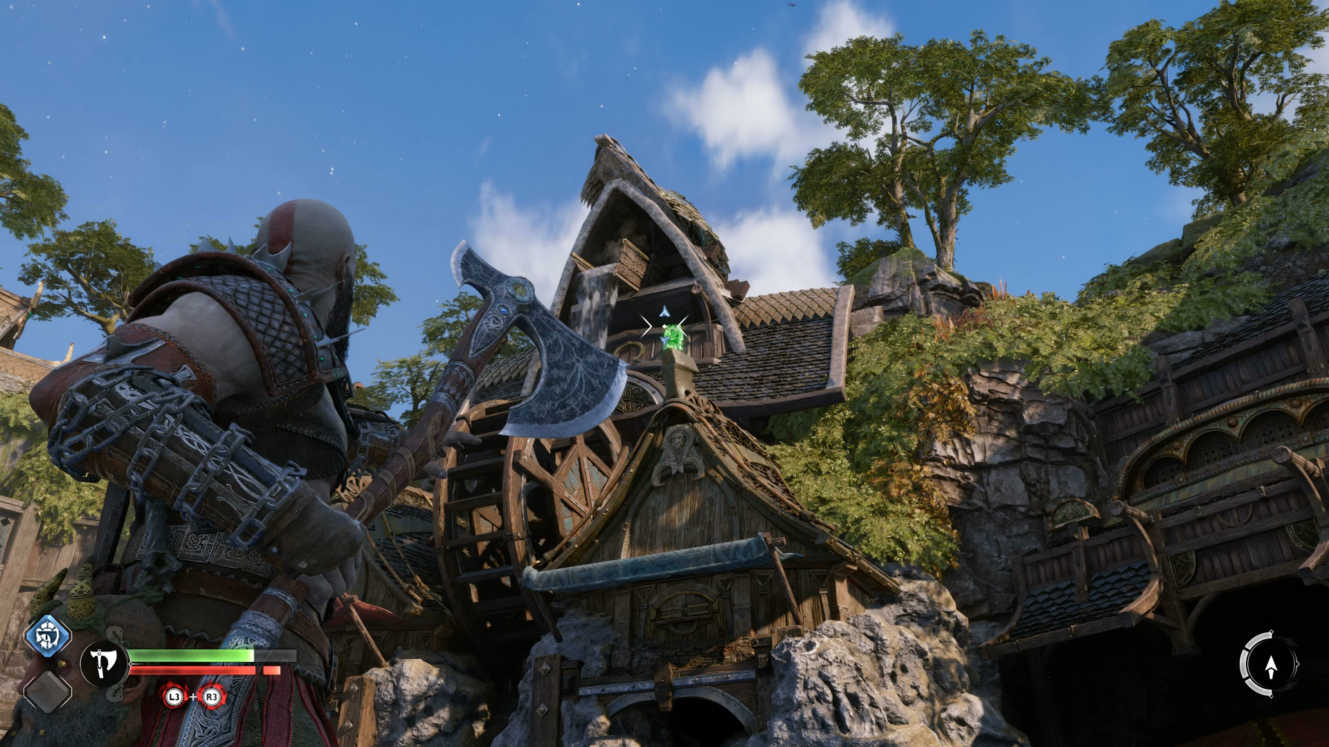 How do you get through the Aurvangar Wetlands in God of War Ragnarok  - 62