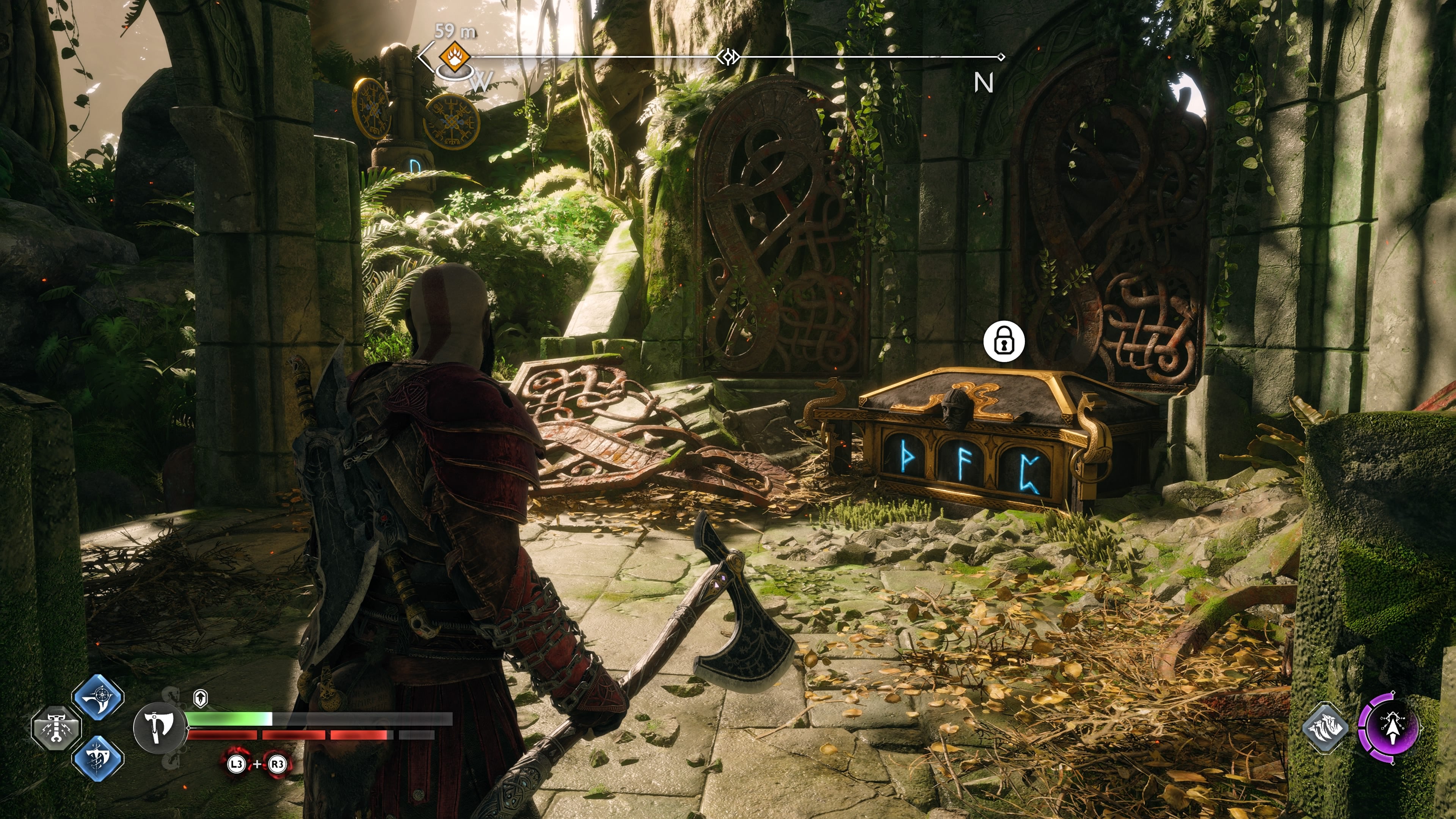 God of War Ragnarok All Nornir Chest locations and solutions - 25