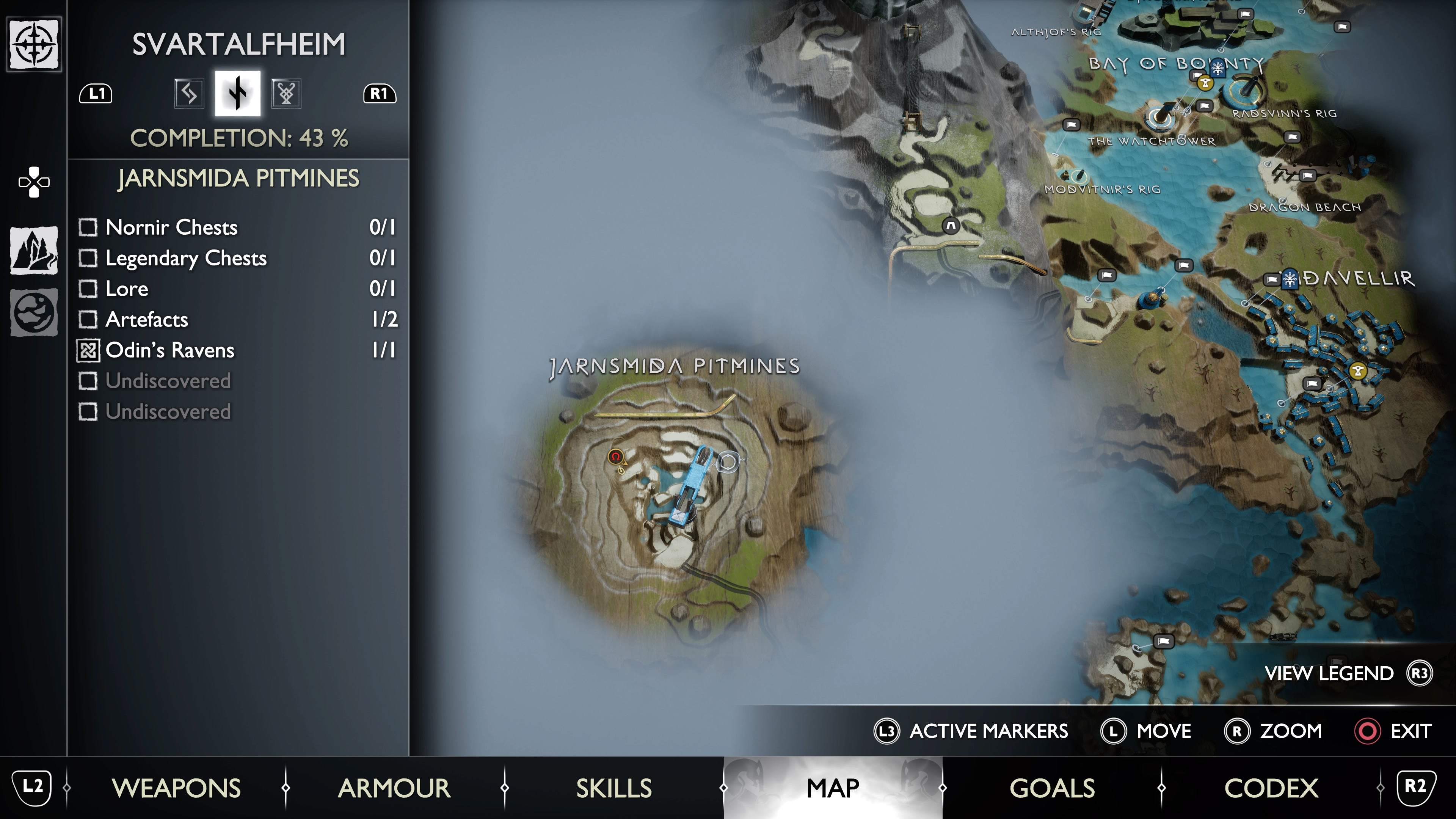God of War Ragnarok All Nornir Chest locations and solutions - 75