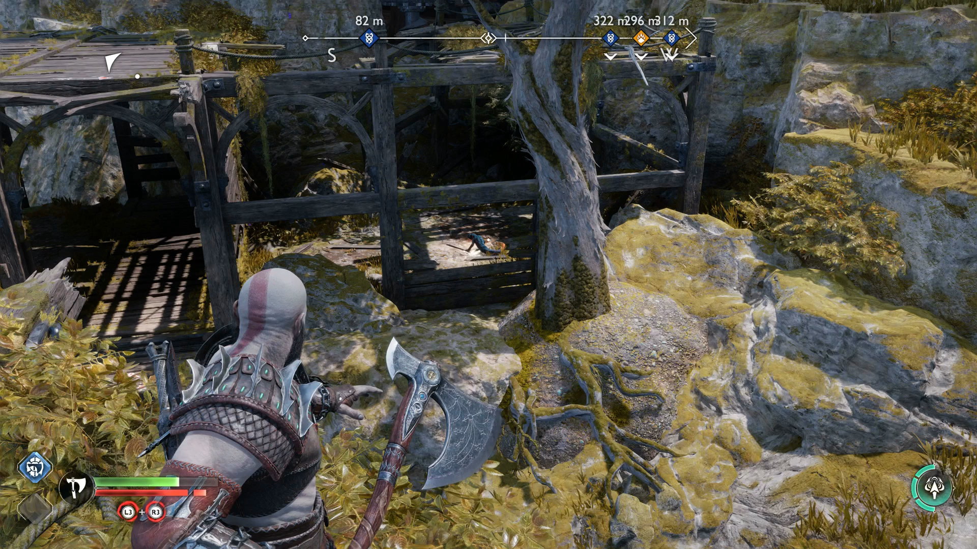 How do you destroy the Mining Rigs during the  In Service of Asgard  Favour in God of War Ragnarok  - 15