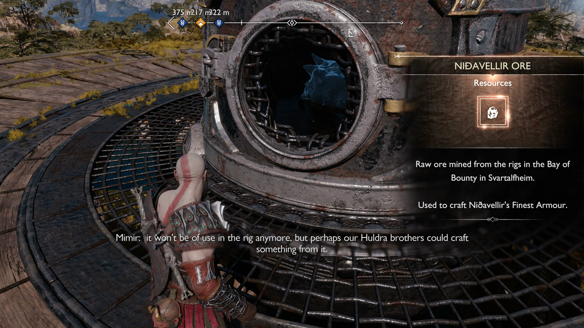 How do you destroy the Mining Rigs during the  In Service of Asgard  Favour in God of War Ragnarok  - 64
