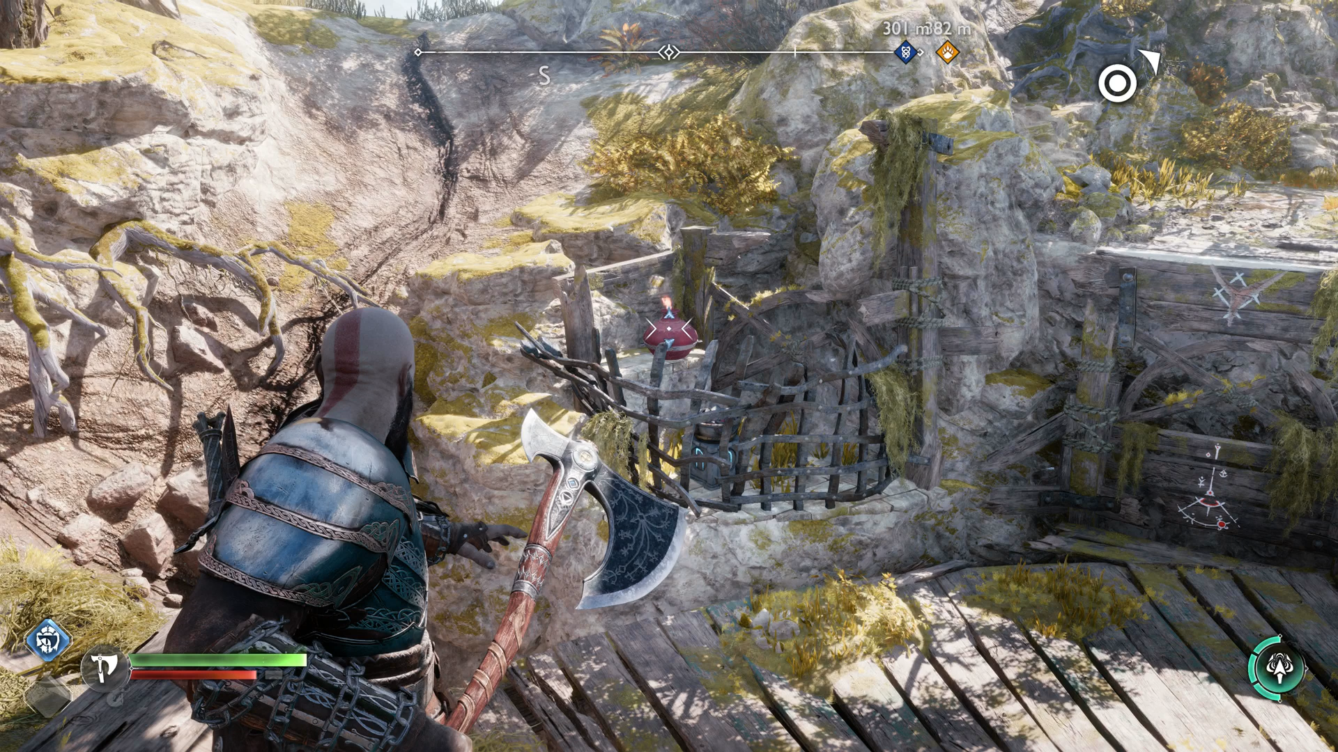 How do you destroy the Mining Rigs during the  In Service of Asgard  Favour in God of War Ragnarok  - 59