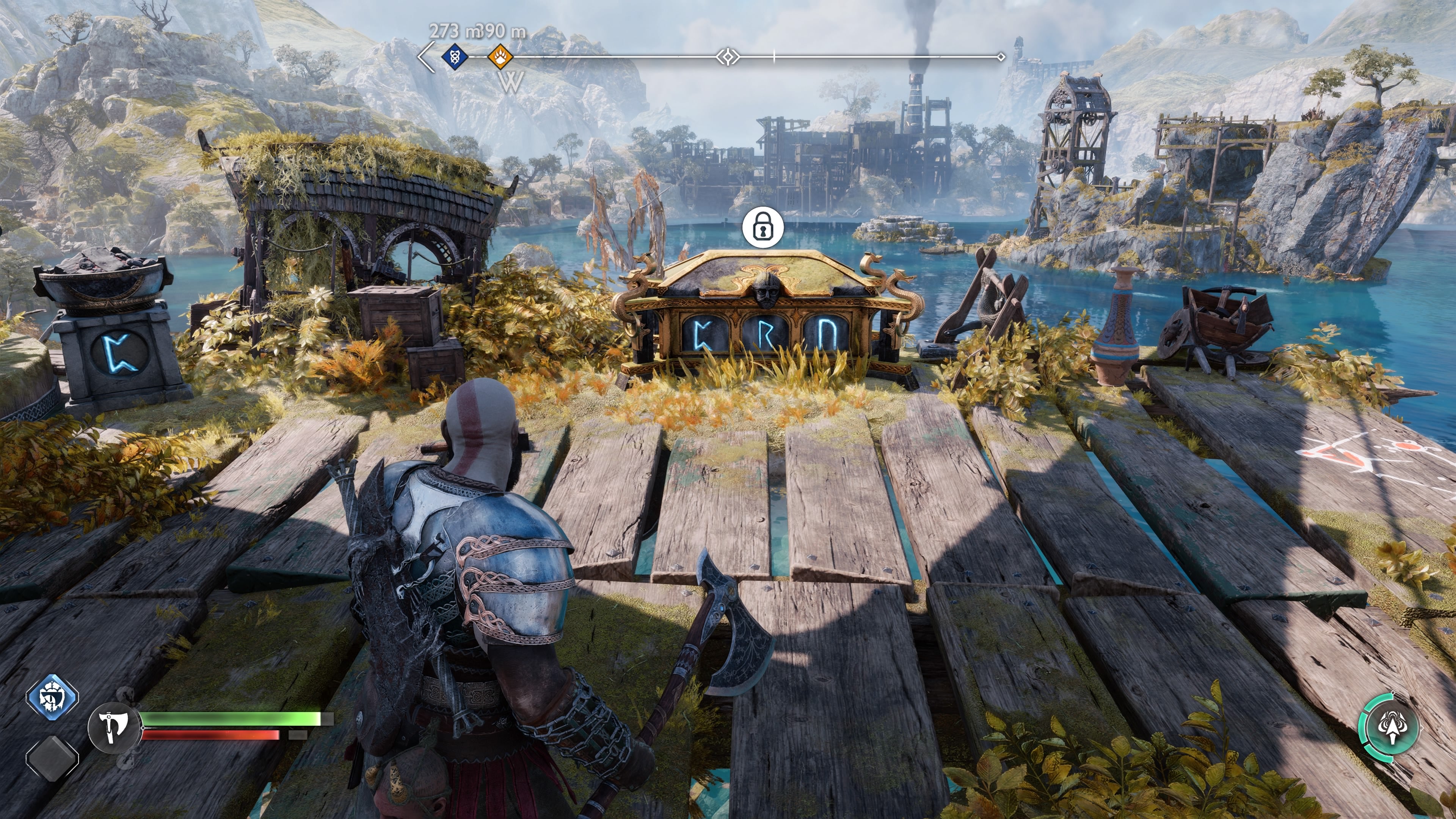 God of War Ragnarok All Nornir Chest locations and solutions - 48