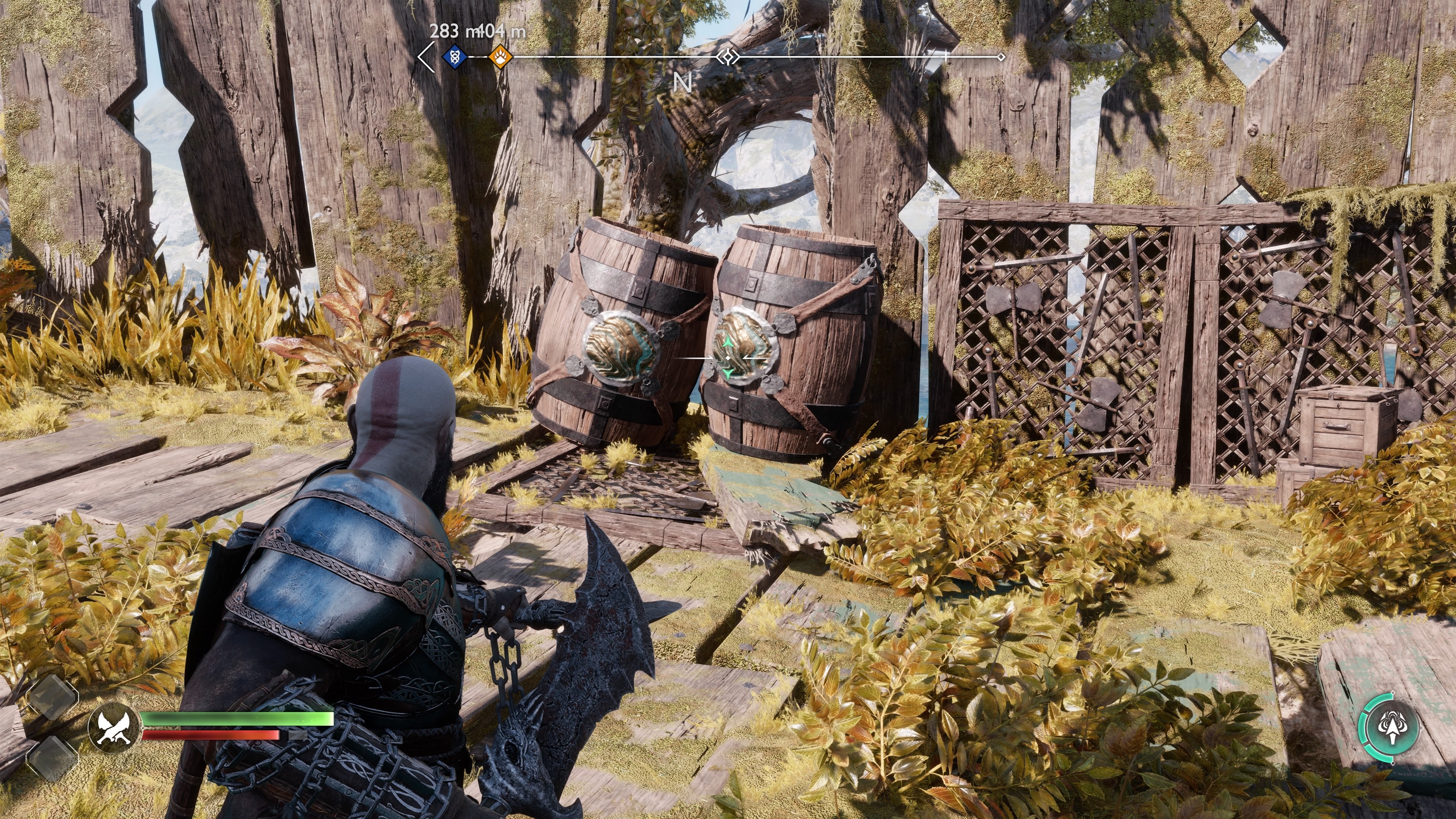 God of War Ragnarok All Nornir Chest locations and solutions - 36