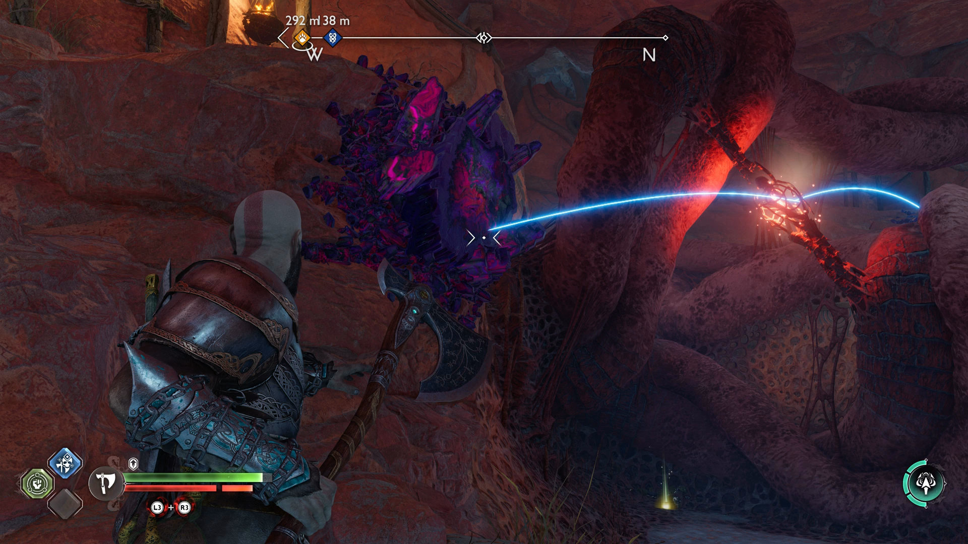 God of War Ragnarok Secret of the Sands Favour  How to clear the Alfheim sandstorm - 46