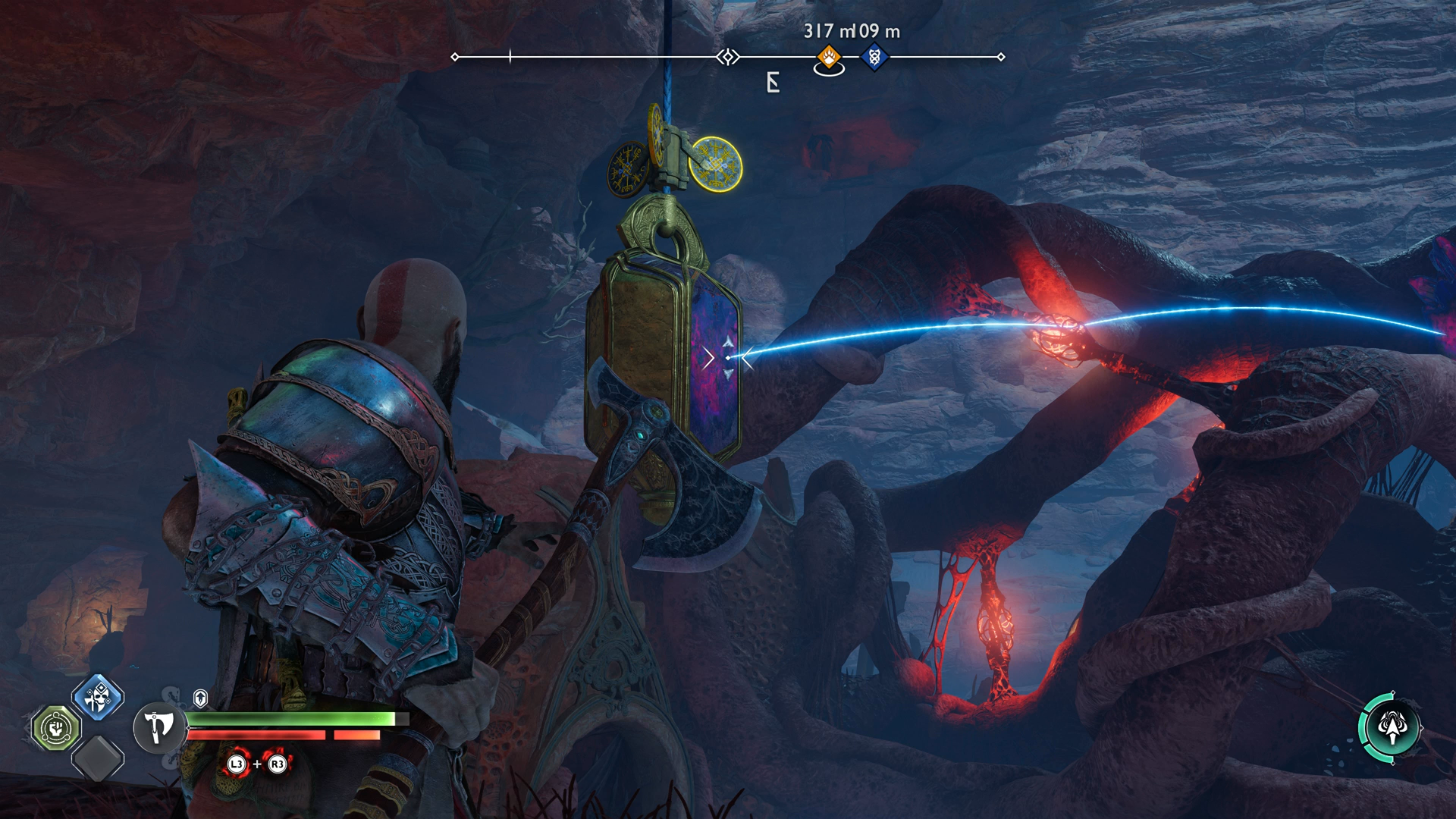 God of War Ragnarok Secret of the Sands Favour  How to clear the Alfheim sandstorm - 9