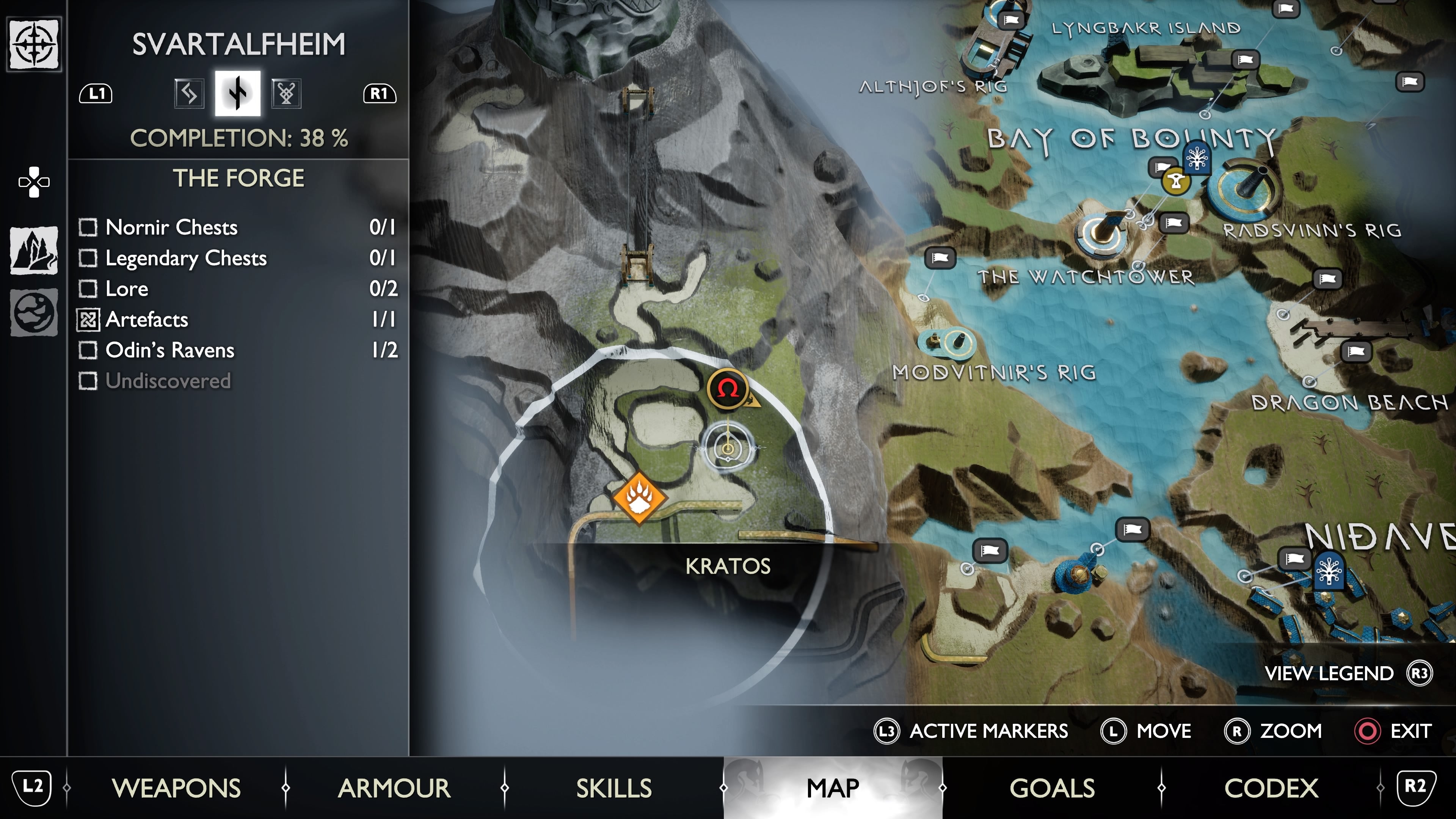 God of War Ragnarok All Nornir Chest locations and solutions - 23